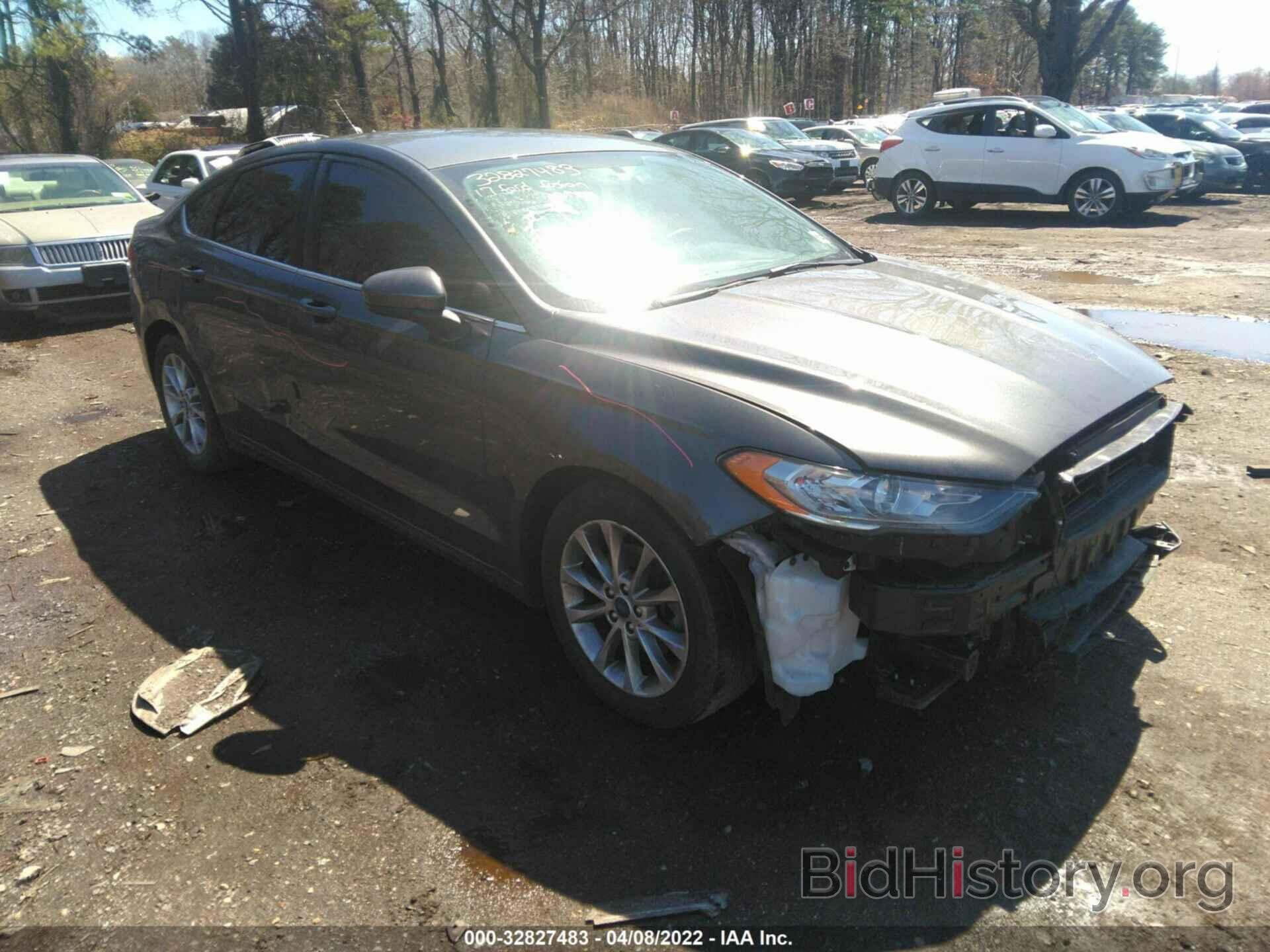 Photo 3FA6P0HD9HR268740 - FORD FUSION 2017