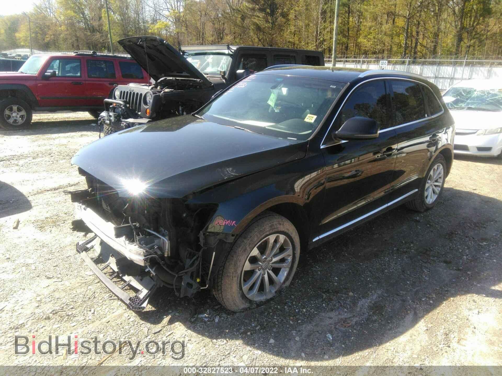2014 AUDI Q5 - VIN: WA1CFAFP6EA035224 - Фото 2
