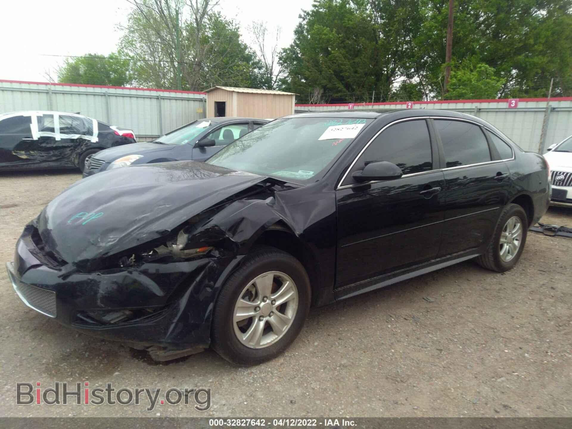 2013 CHEVROLET IMPALA - VIN: 2G1WF5E38D1170635 - Фото 2