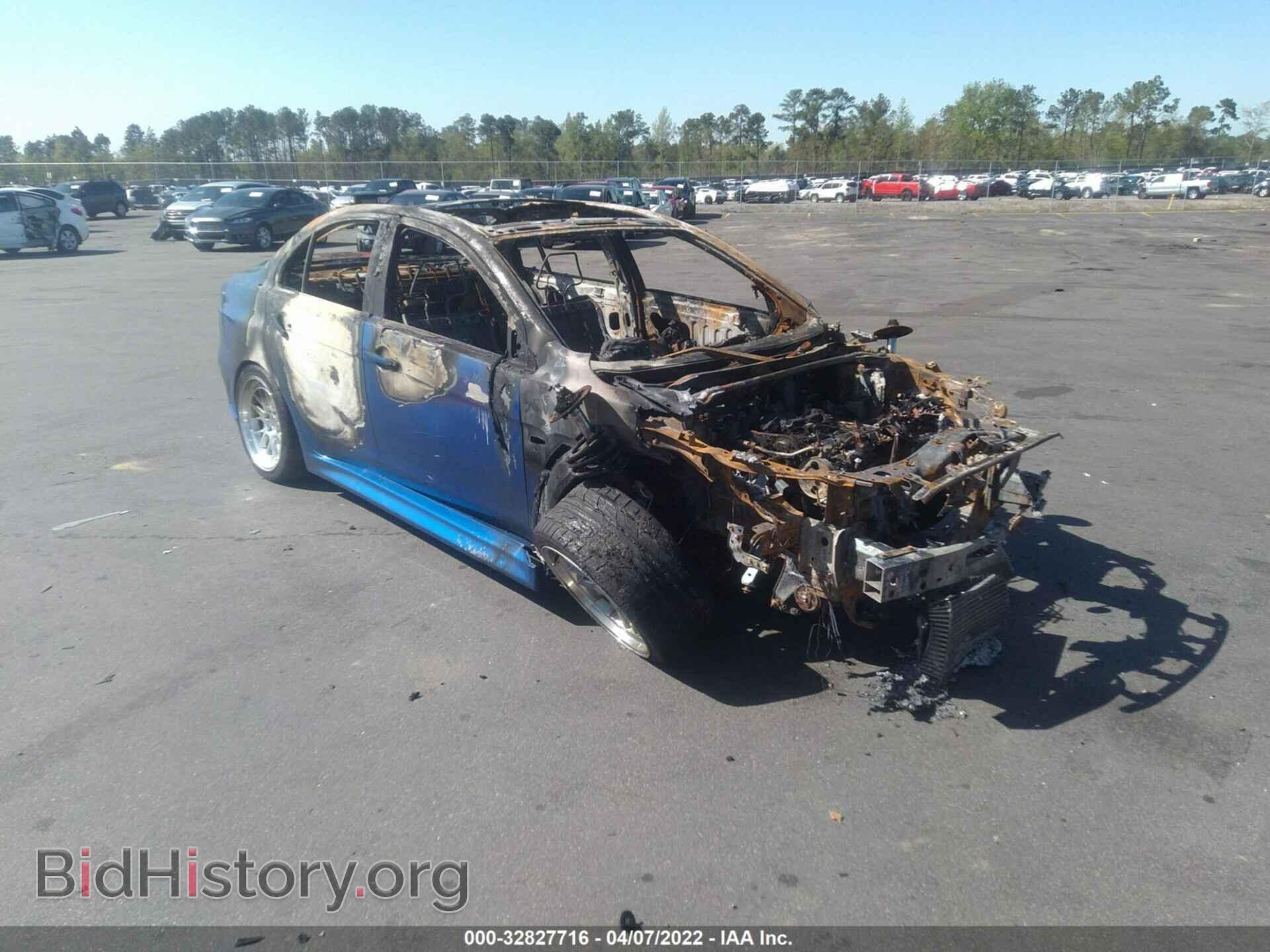 Photo JA32W8FV5CU018840 - MITSUBISHI LANCER EVOLUTION 2012