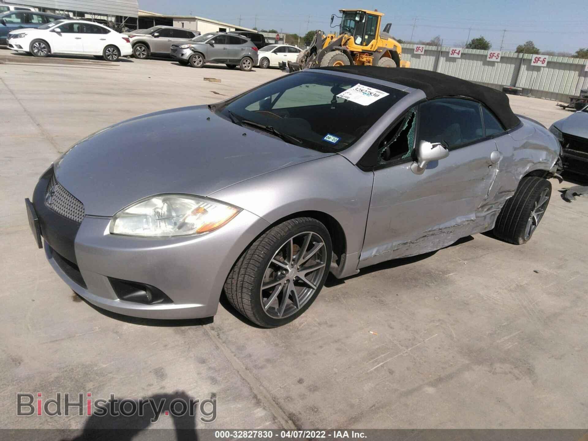 2012 MITSUBISHI ECLIPSE - VIN: 4A37L2EF0CE002463 - Фото 2