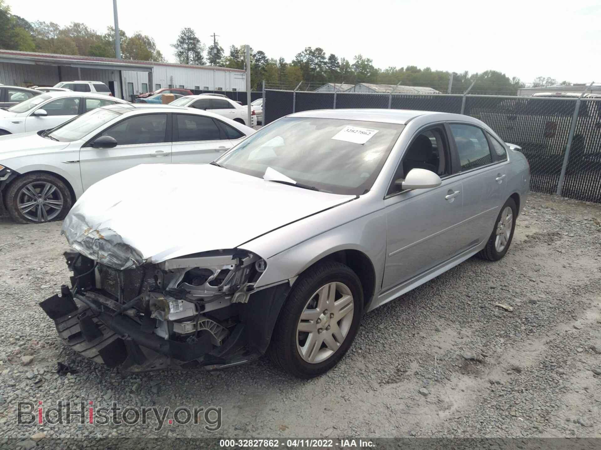 2012 CHEVROLET IMPALA - VIN: 2G1WG5E3XC1125028 - Фото 2