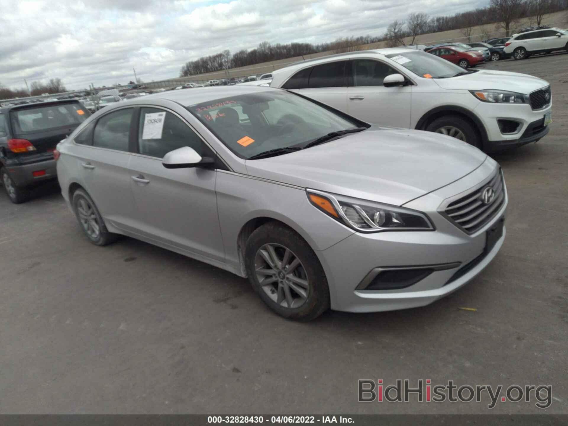 Фотография 5NPE24AF3GH338404 - HYUNDAI SONATA 2016