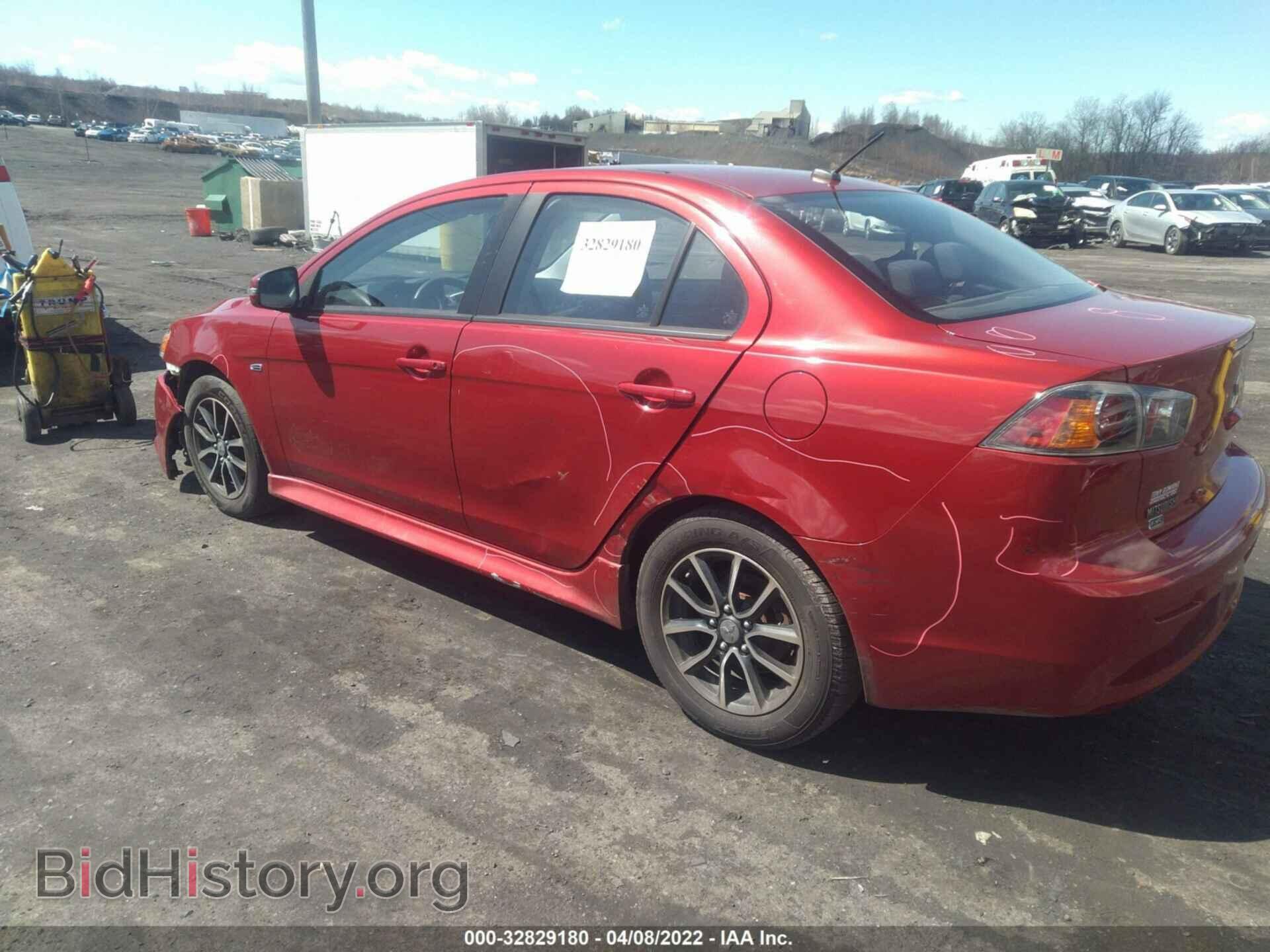 2016 MITSUBISHI LANCER - VIN: JA32V2FW2GU004358 - Фото 3