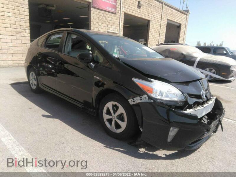 2014 Toyota PRIUS Four/Five/Three/One/Two (VIN JTDKN3DU4E1855455) — photo 1 of 10, IAAI, damage: front end