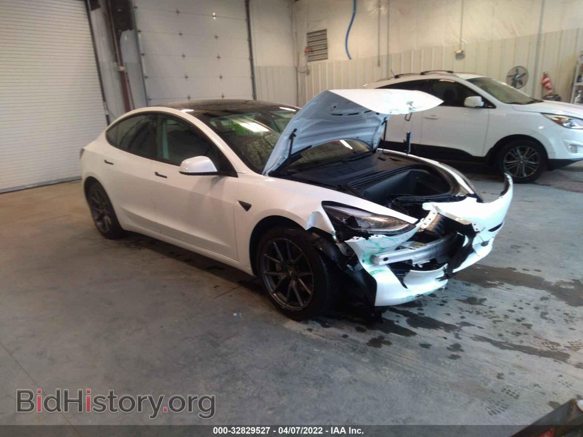 Фотография 5YJ3E1EA2MF085307 - TESLA MODEL 3 2021