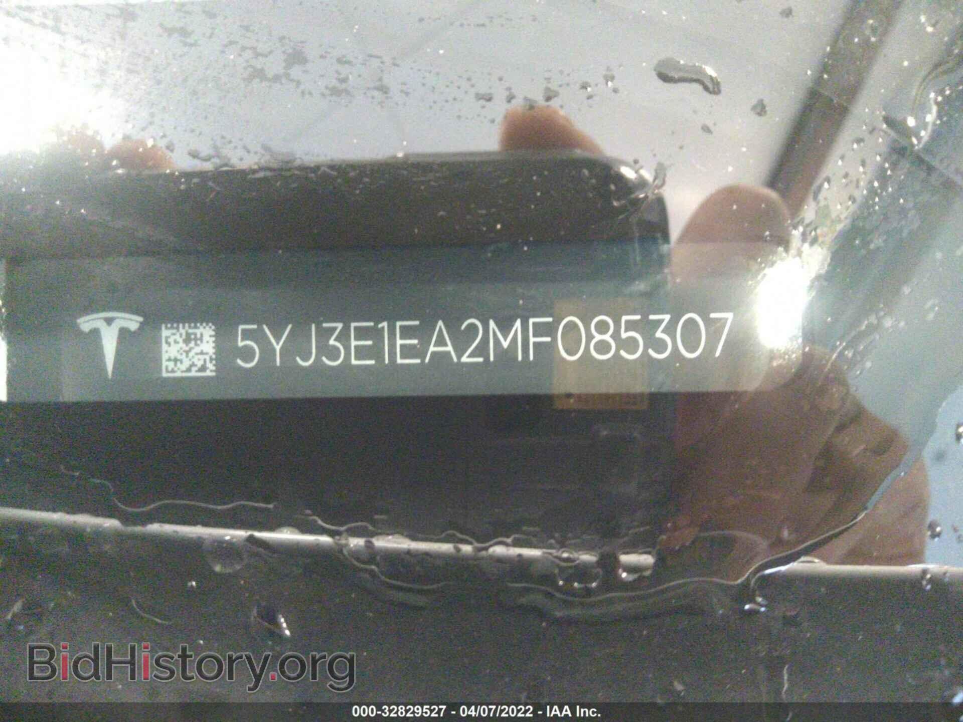 2021 TESLA MODEL 3 - VIN: 5YJ3E1EA2MF085307 - Фото 9