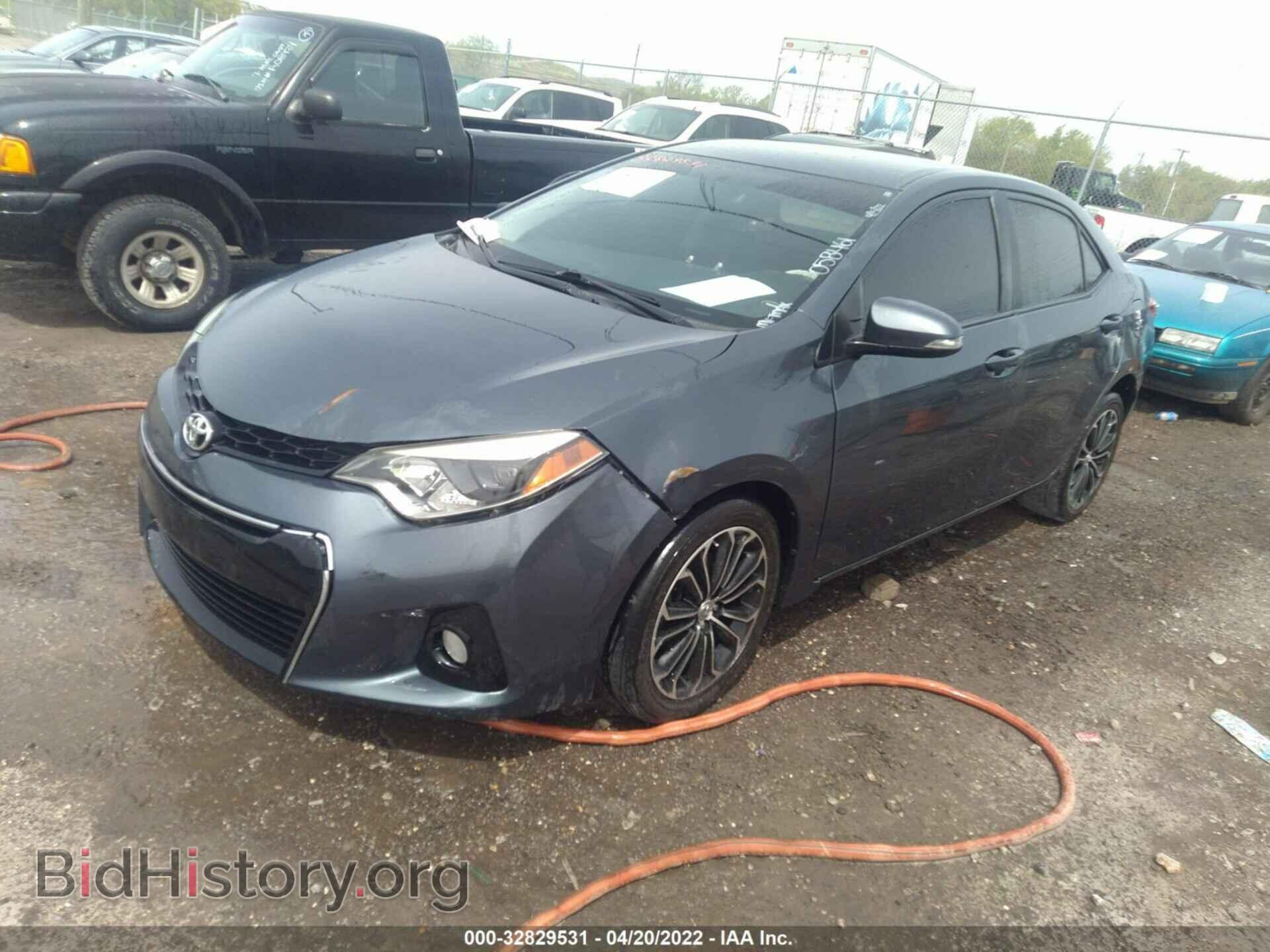 2014 TOYOTA COROLLA - VIN: 2T1BURHE7EC058461 - Фото 2