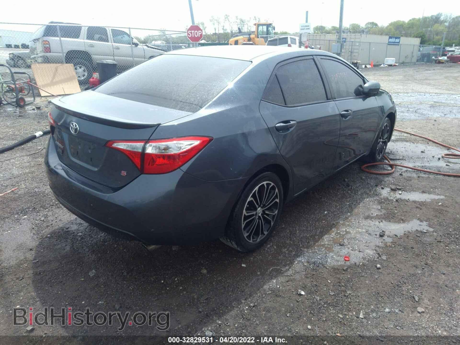 2014 TOYOTA COROLLA - VIN: 2T1BURHE7EC058461 - Фото 4