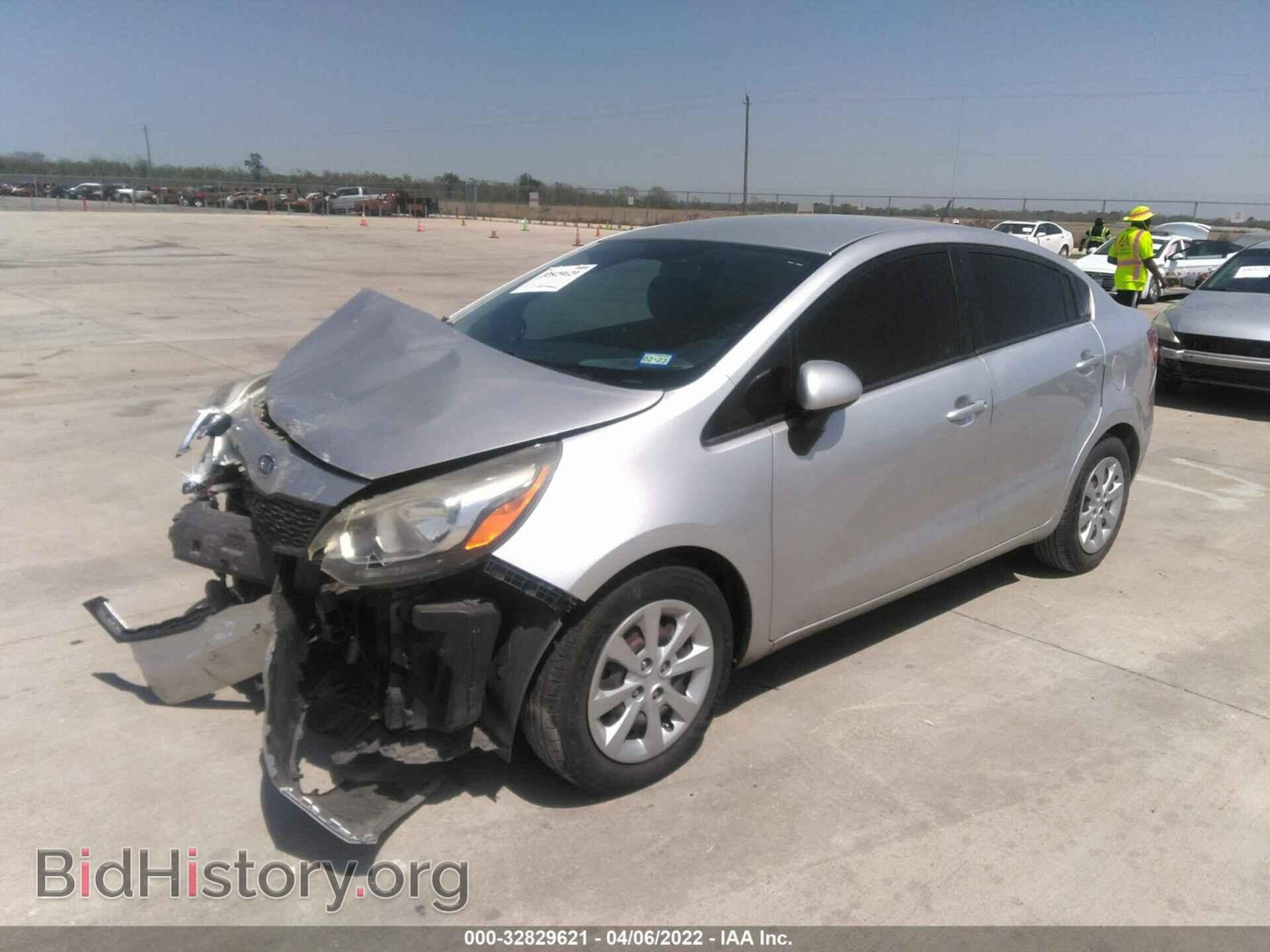 2013 KIA RIO - VIN: KNADM4A37D6147891 - Фото 2