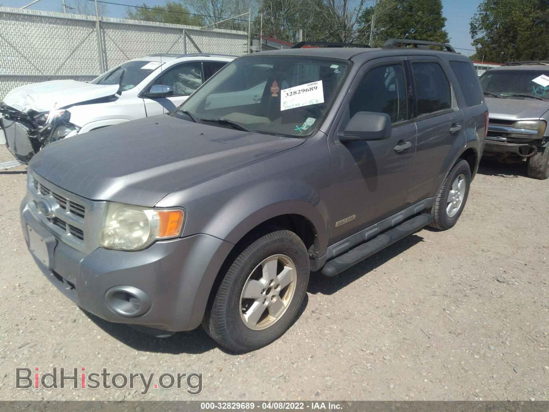 2008 FORD ESCAPE - VIN: 1FMCU02Z78KC66849 - Фото 2