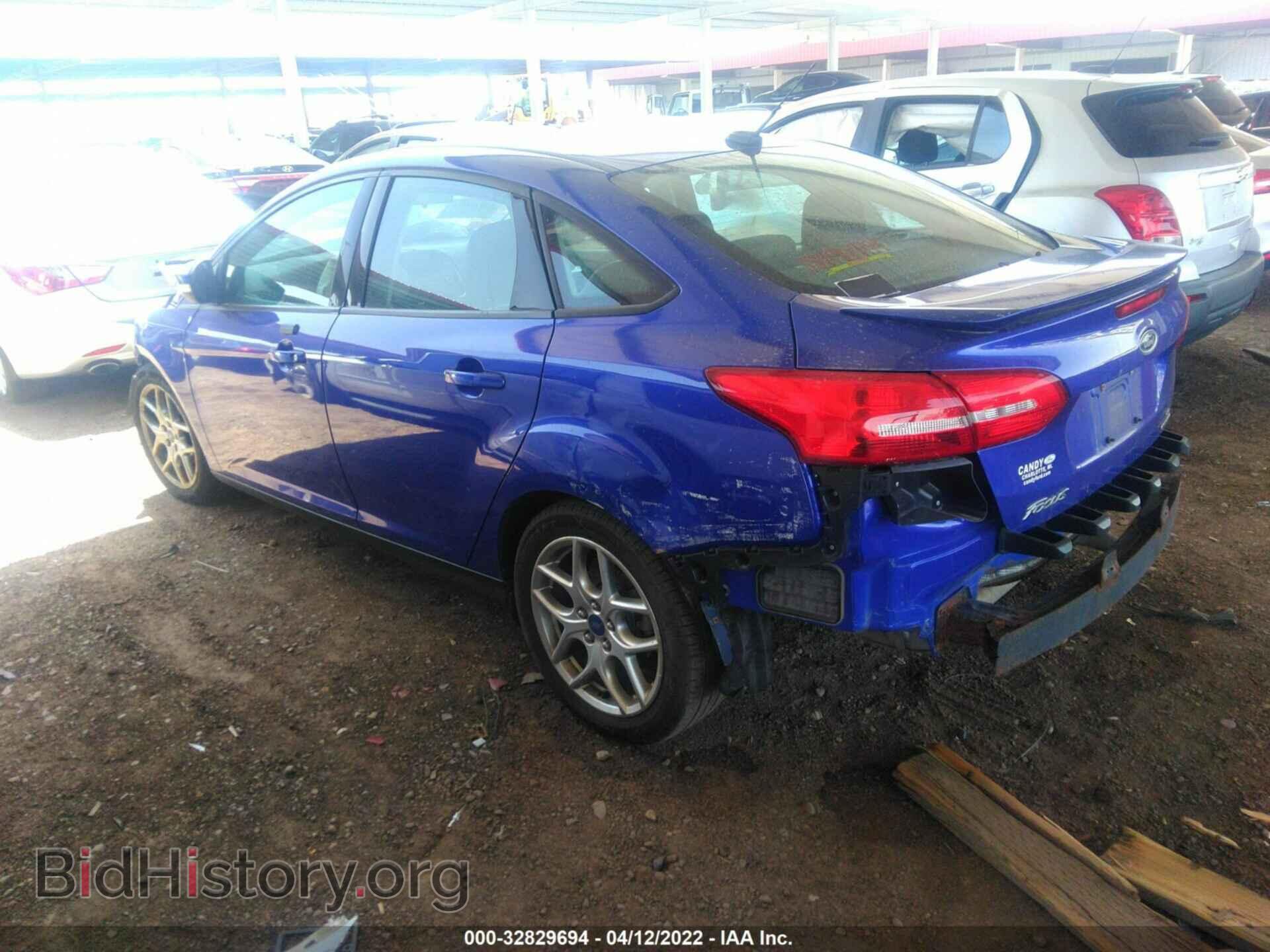 2015 FORD FOCUS - VIN: 1FADP3F29FL356256 - Фото 3