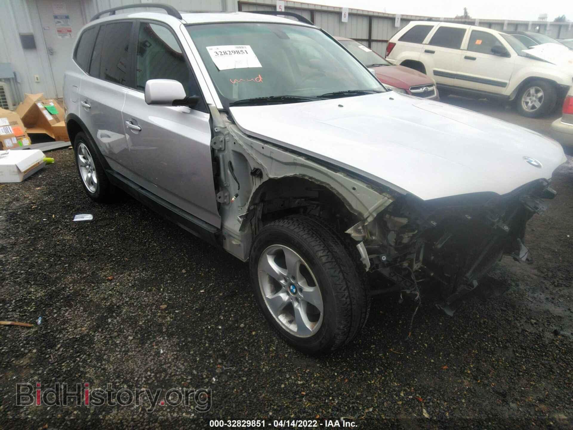 Фотография WBXPC93487WF27970 - BMW X3 2007