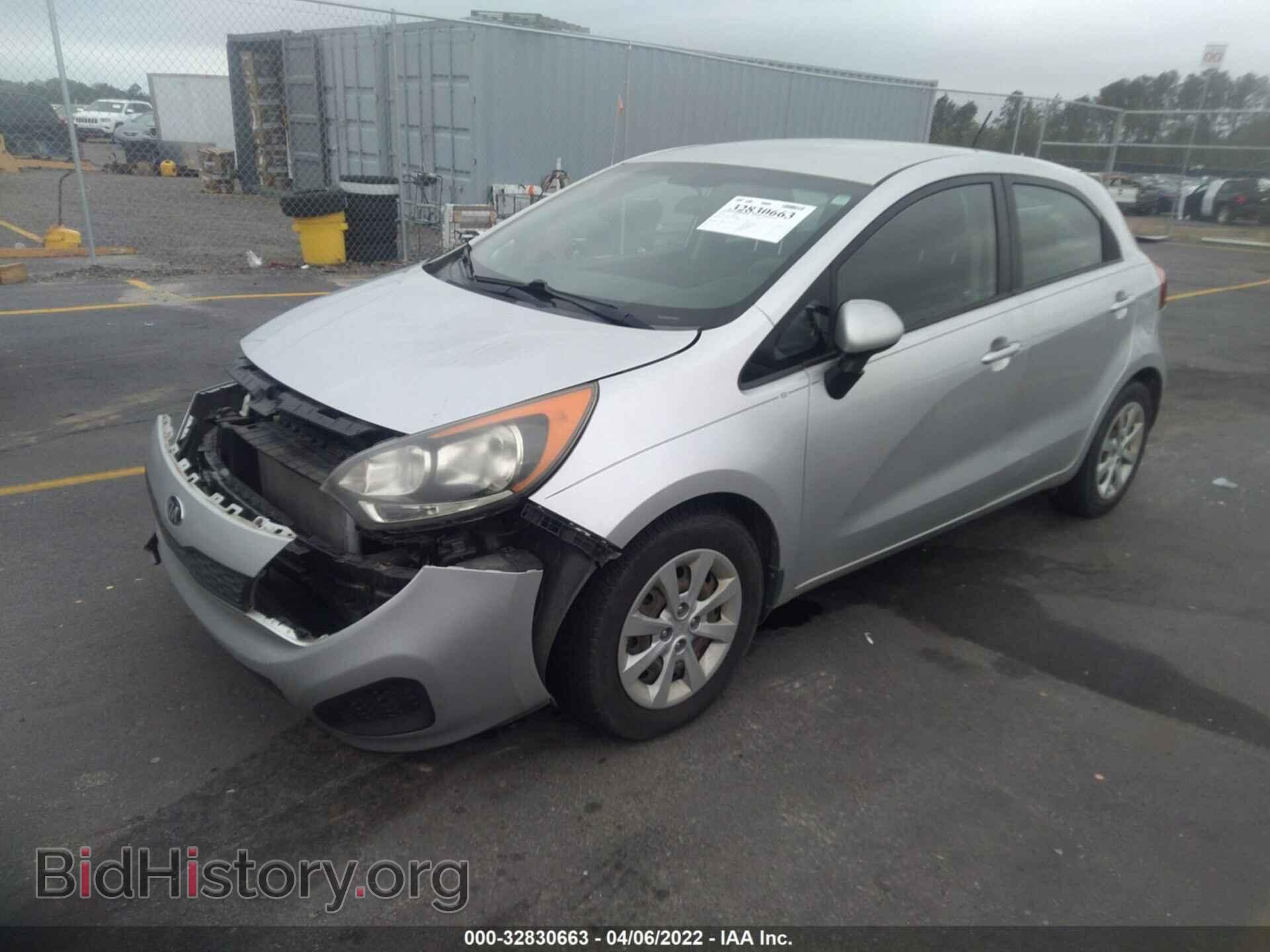 2015 KIA RIO - VIN: KNADM5A39F6515500 - Фото 2