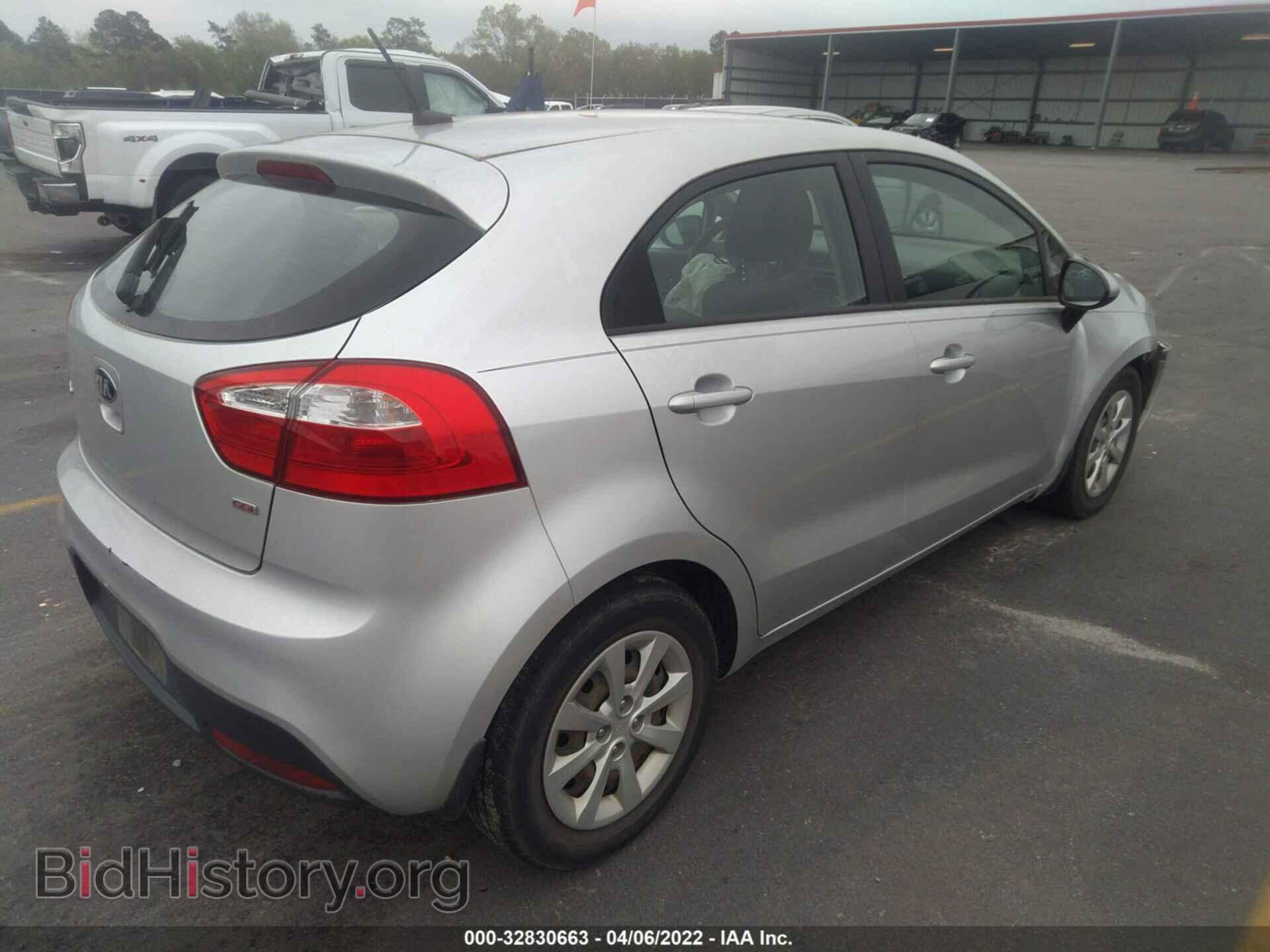 2015 KIA RIO - VIN: KNADM5A39F6515500 - Фото 4