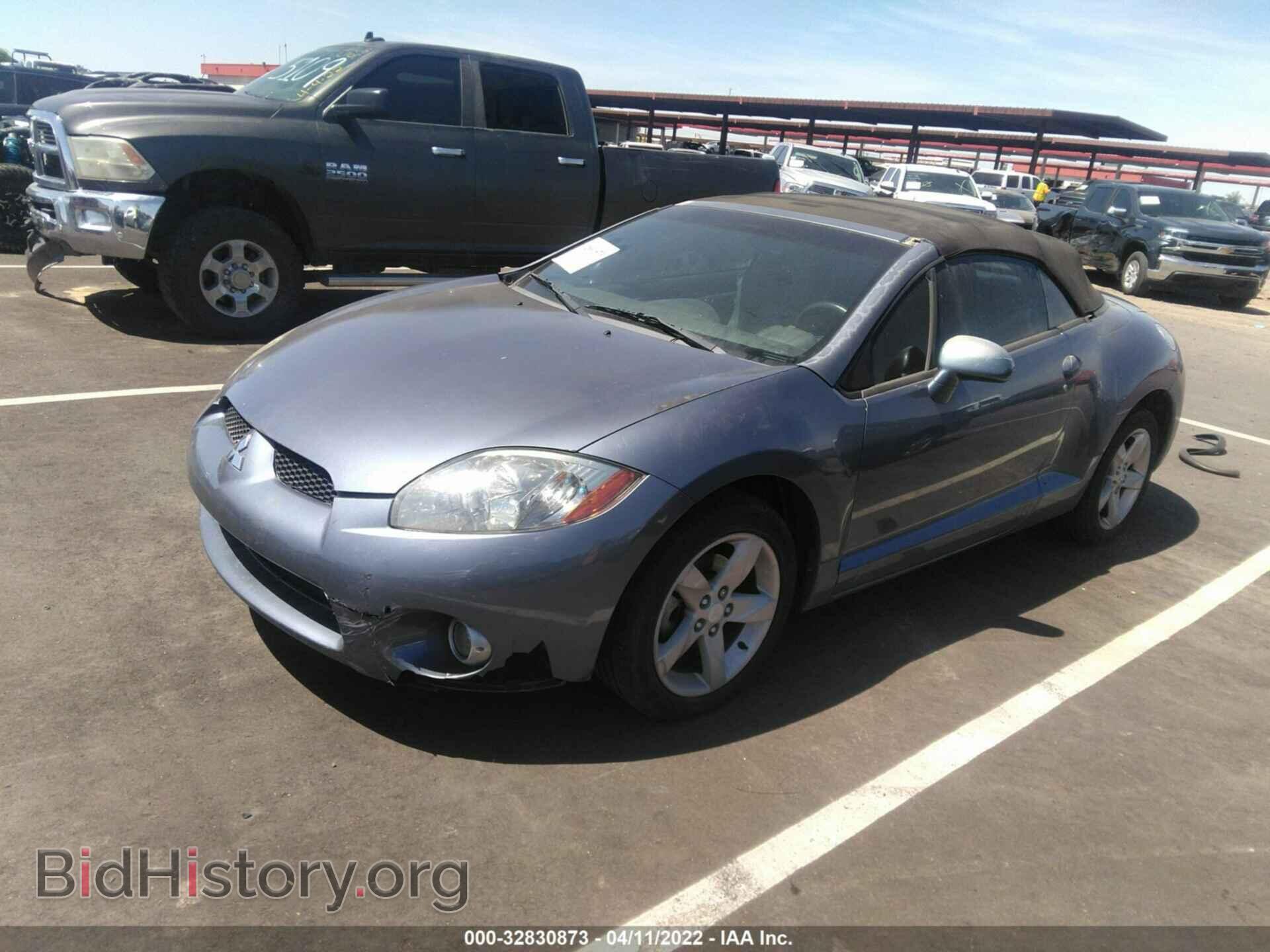 2007 MITSUBISHI ECLIPSE - VIN: 4A3AL25FX7E037362 - Фото 2