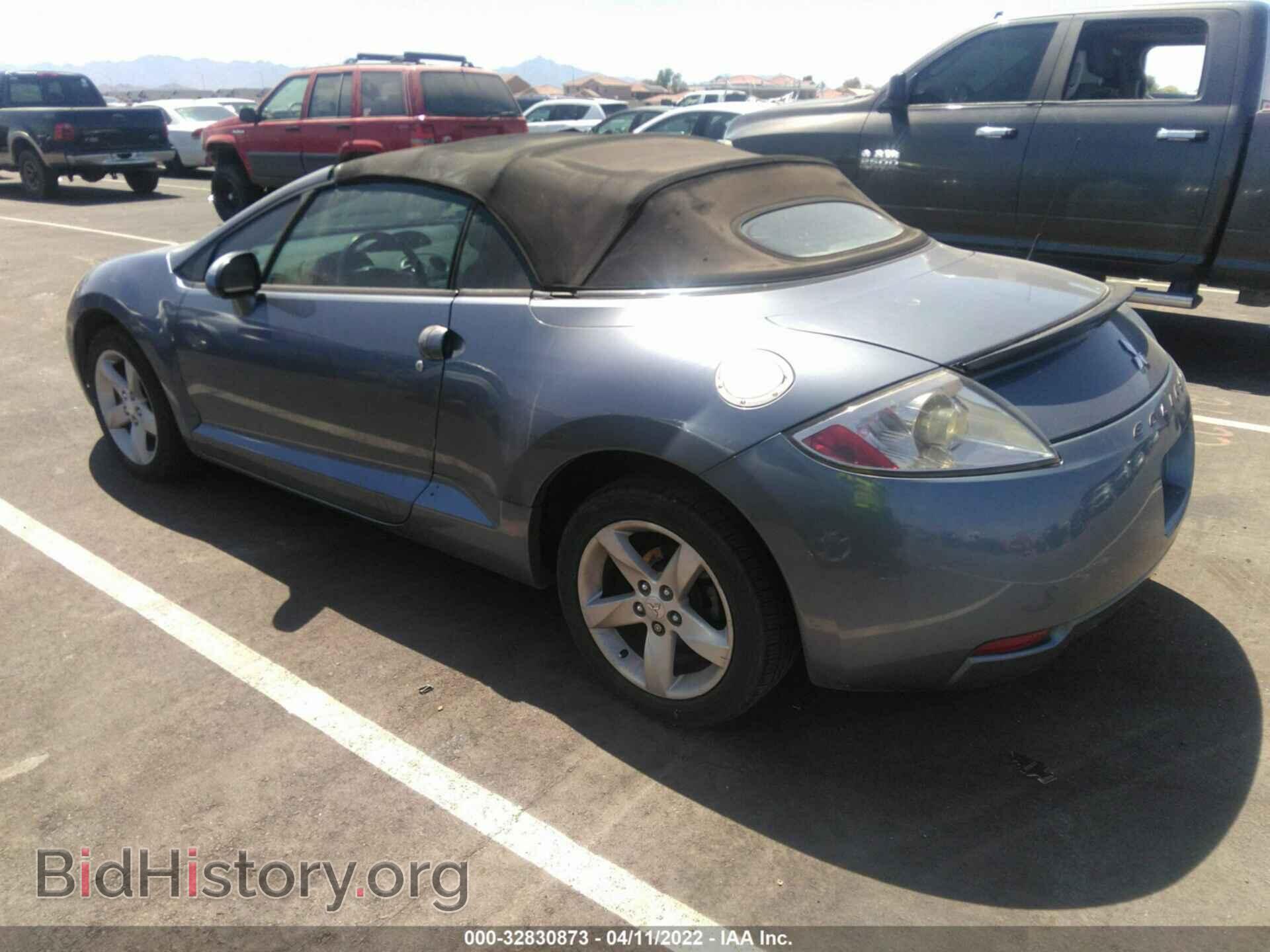2007 MITSUBISHI ECLIPSE - VIN: 4A3AL25FX7E037362 - Фото 3