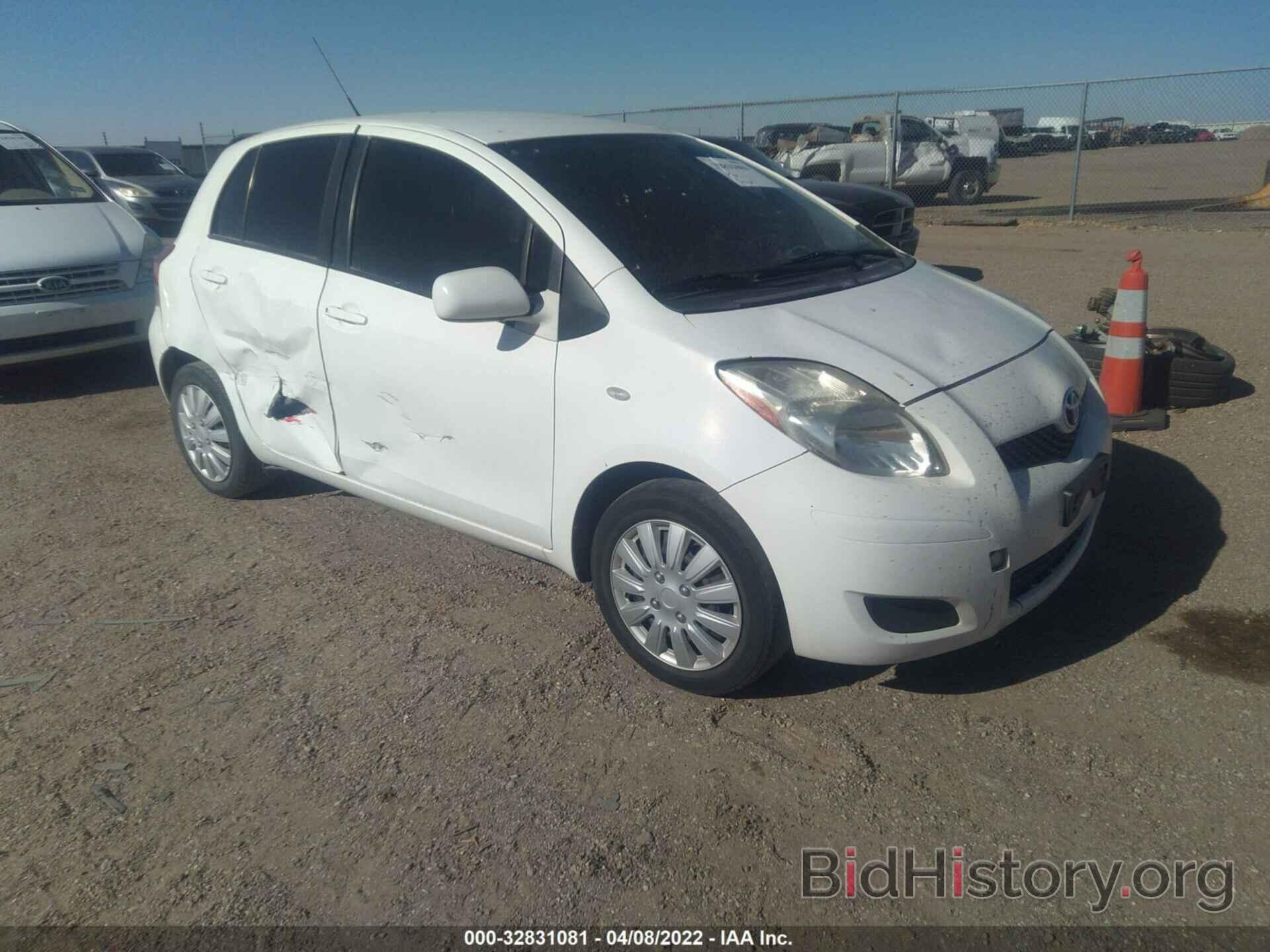 Photo JTDKT4K32A5317071 - TOYOTA YARIS 2010