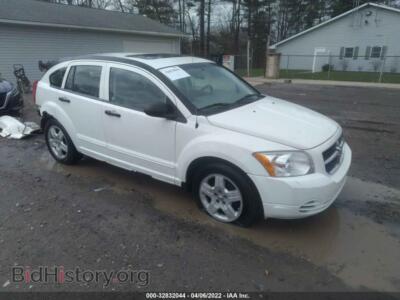2008 Dodge CALIBER SXT, белый — VIN 1B3HB48B58D652533, IAAI