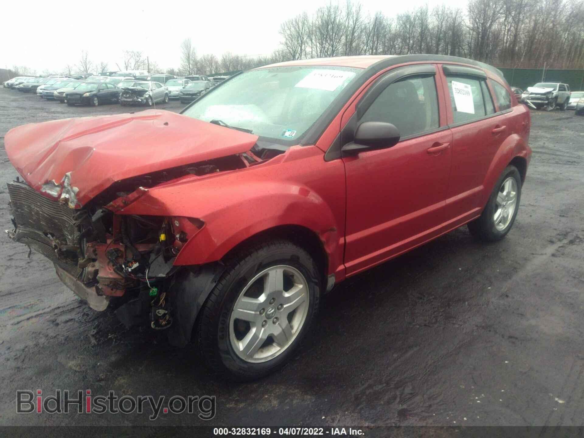 2009 DODGE CALIBER - VIN: 1B3HB48A39D125454 - Фото 2
