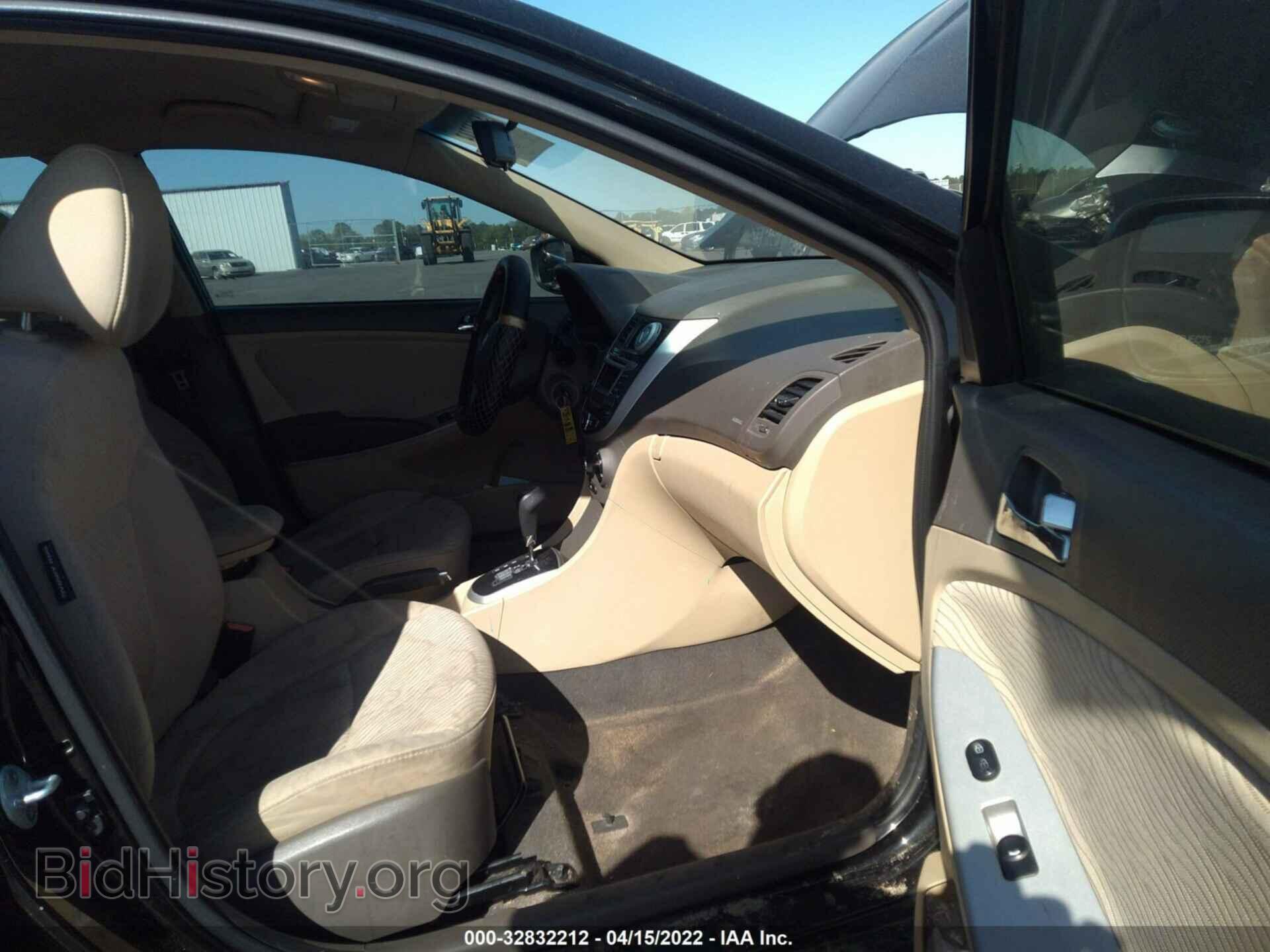 2014 HYUNDAI ACCENT - VIN: KMHCU4AE8EU766184 - Фото 5