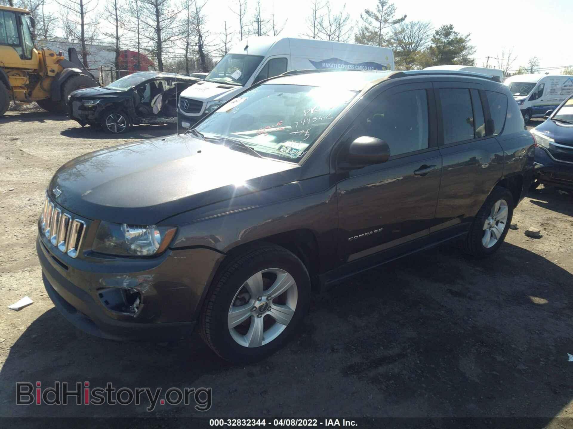 2014 JEEP COMPASS - VIN: 1C4NJDBB5ED744542 - Фото 2