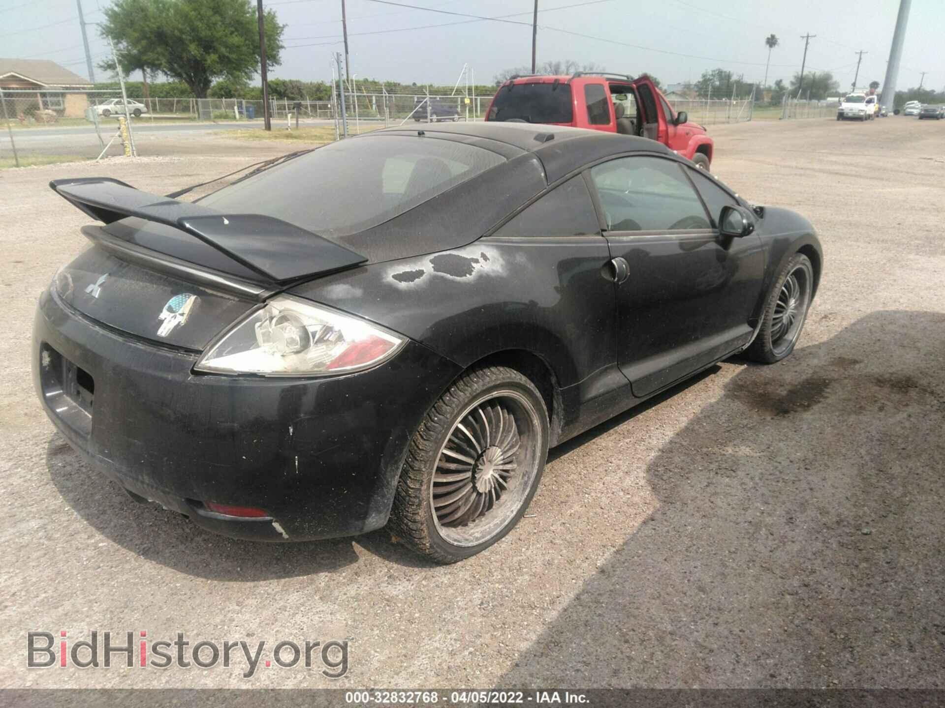 2008 MITSUBISHI ECLIPSE - VIN: 4A3AK64F98E033736 - Photo 4
