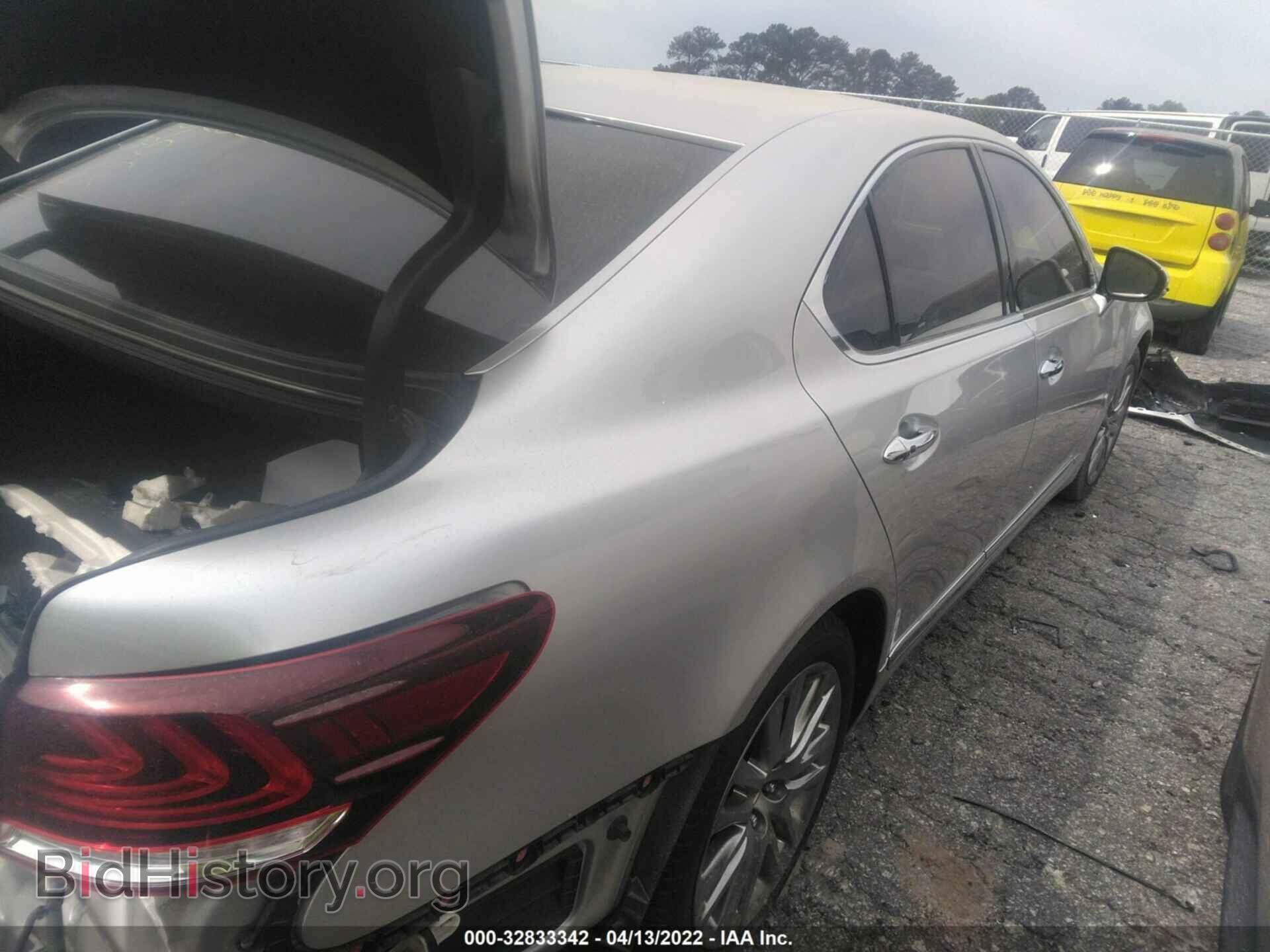 2013 LEXUS LS 460 - VIN: JTHBL5EF0D5114954 - Фото 4