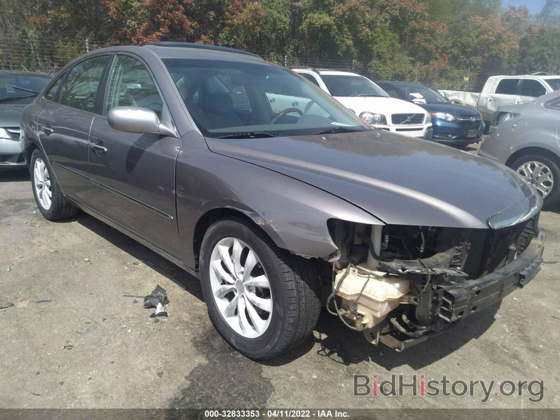 Photo KMHFC46F46A107586 - HYUNDAI AZERA 2006