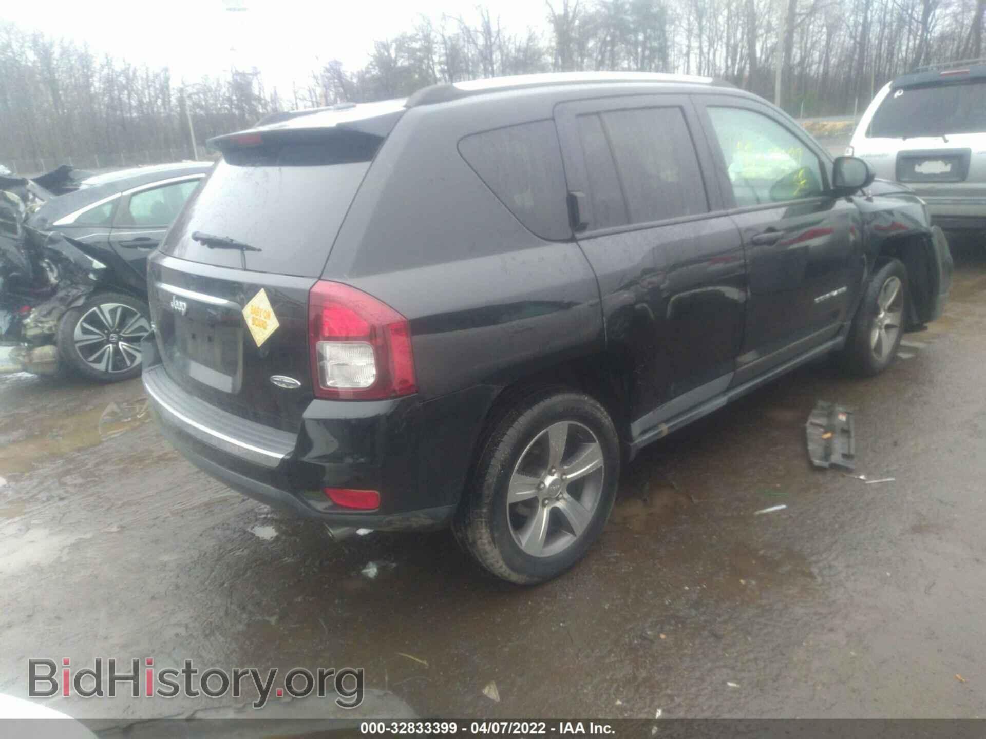 2016 JEEP COMPASS - VIN: 1C4NJDEB2GD545723 - Фото 4