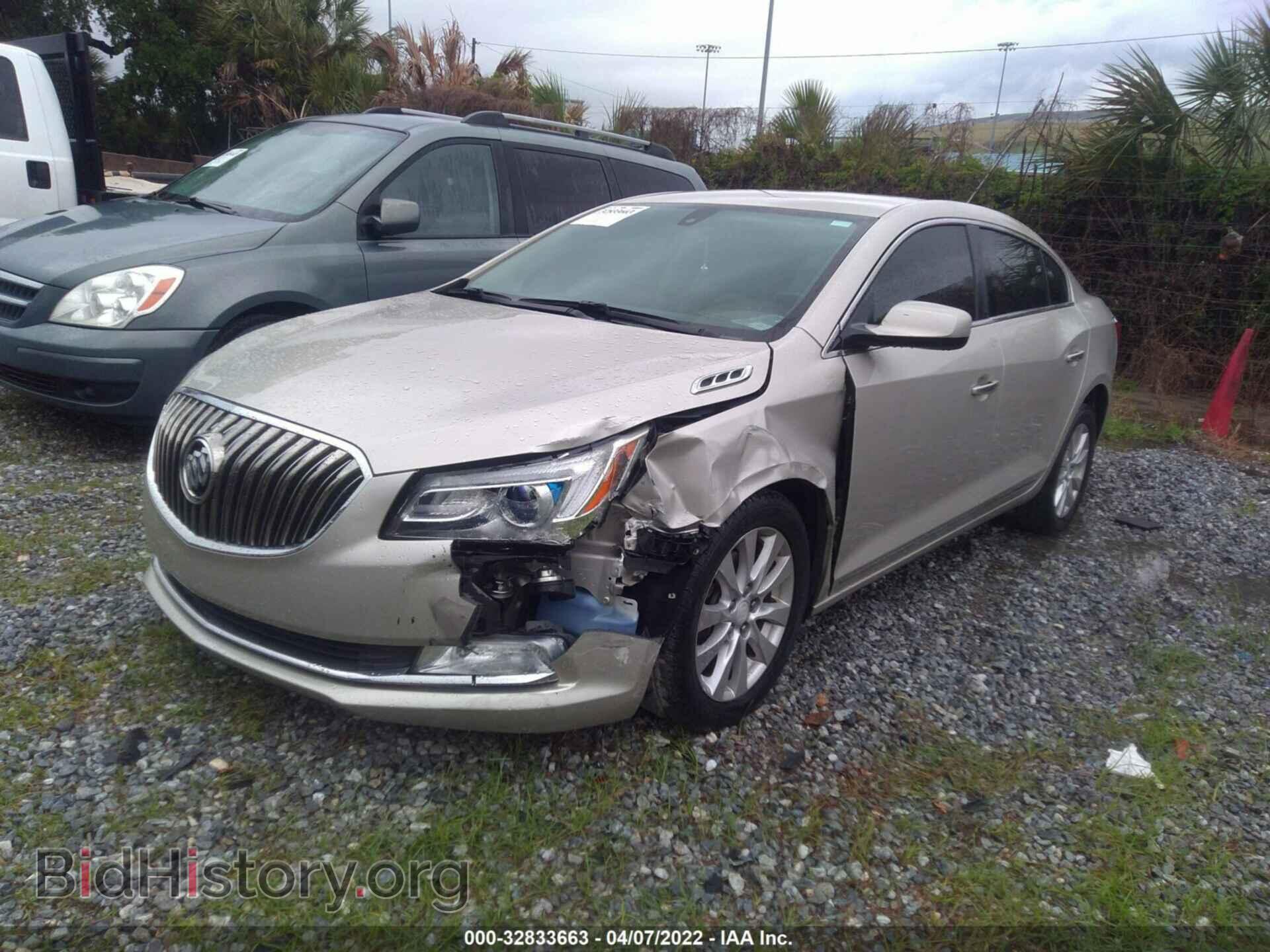 2014 BUICK LACROSSE - VIN: 1G4GA5GRXEF290826 - Фото 2