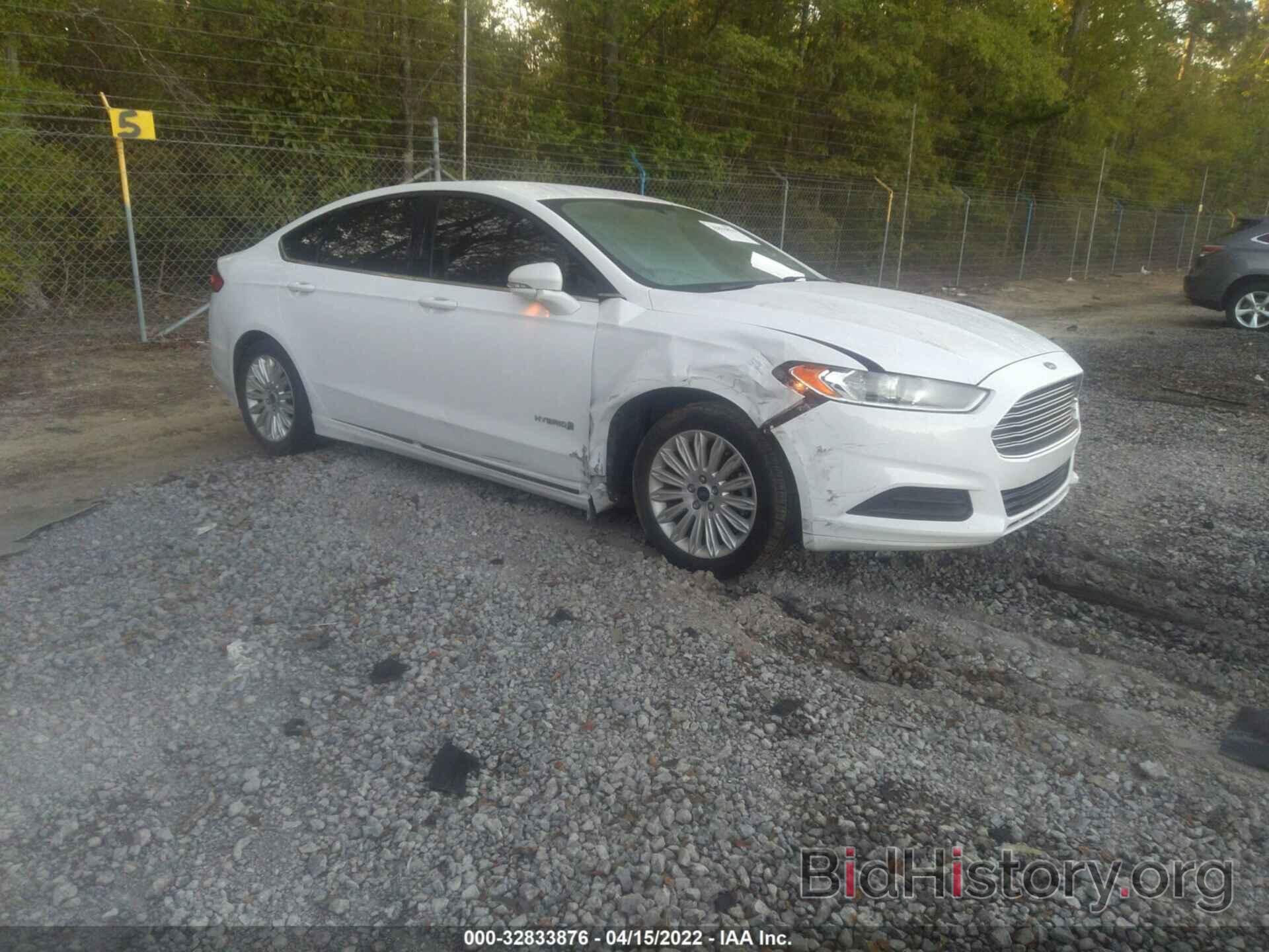 Photo 3FA6P0LU0GR389128 - FORD FUSION 2016