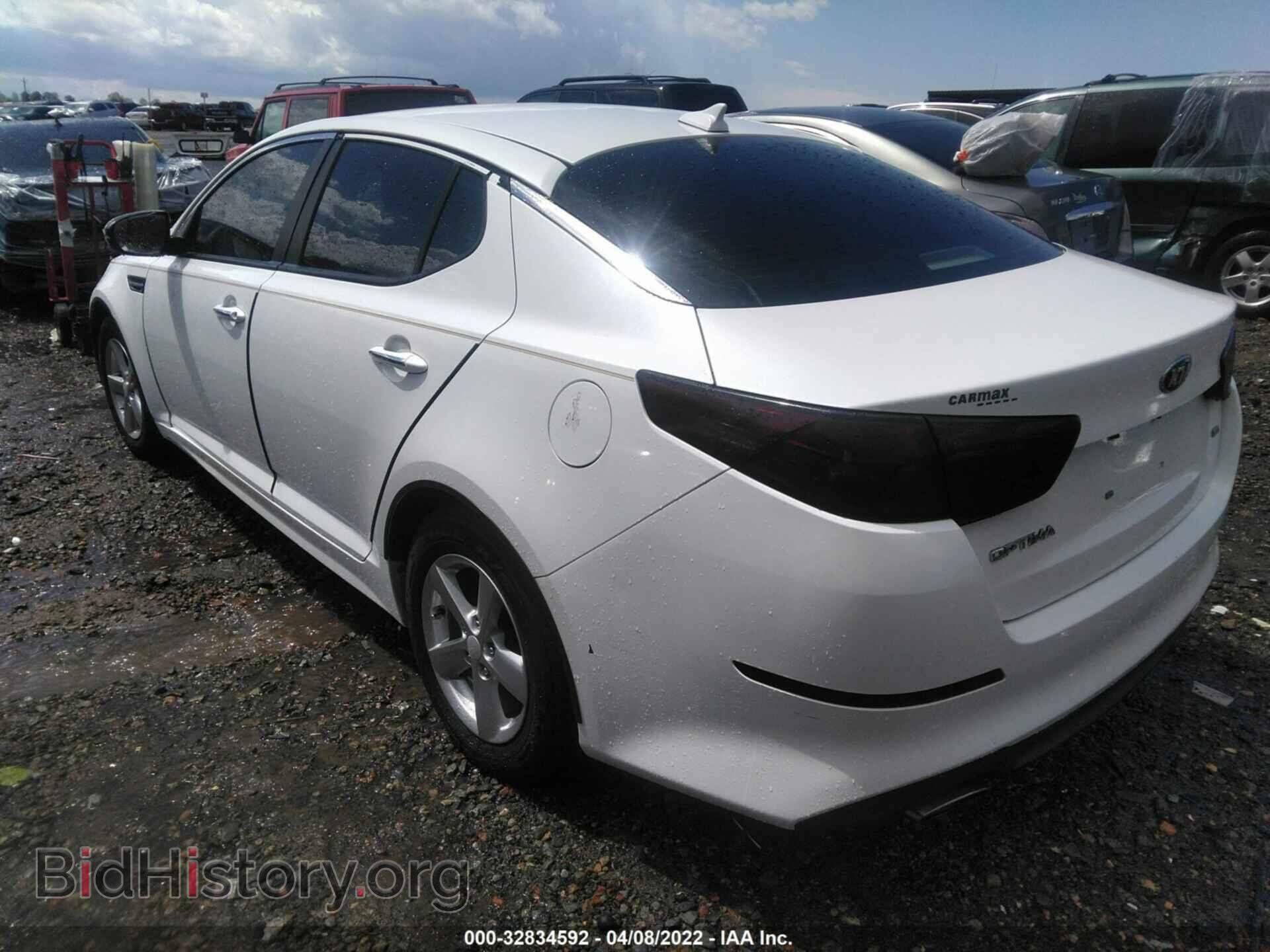 2014 KIA OPTIMA - VIN: 5XXGM4A72EG321940 - Фото 3
