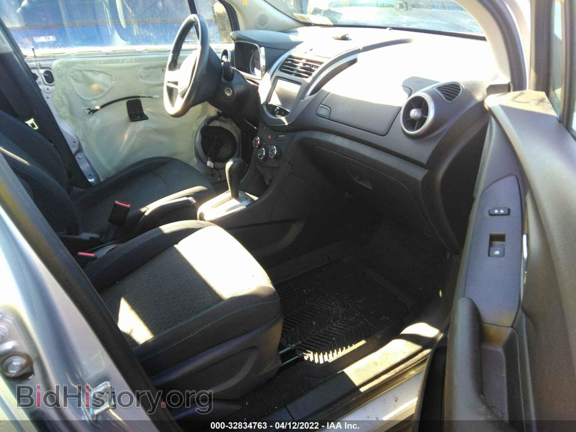 2016 CHEVROLET TRAX - VIN: 3GNCJKSB9GL126575 - Фото 5