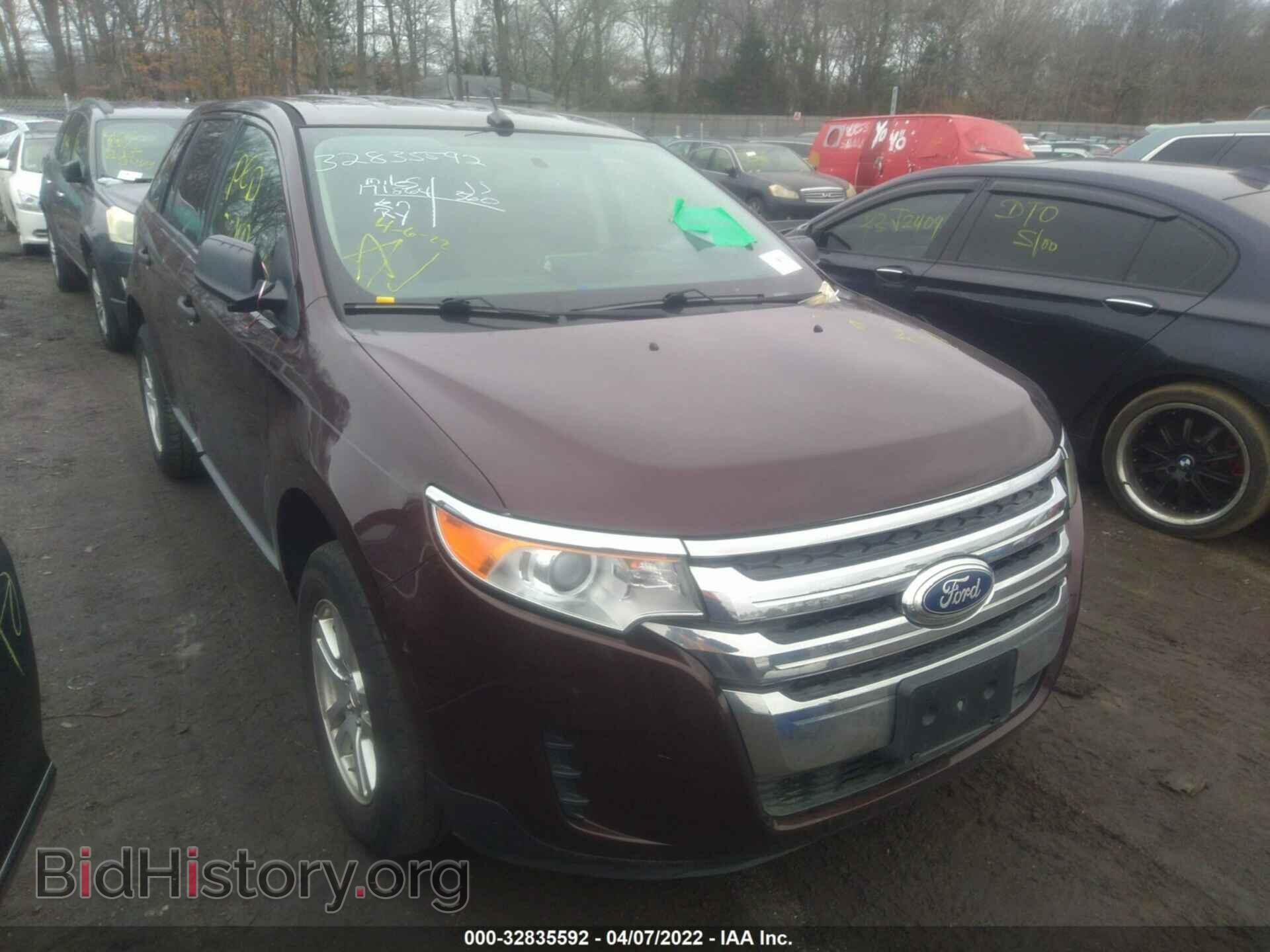 Фотография 2FMDK3GC2CBA55643 - FORD EDGE 2012