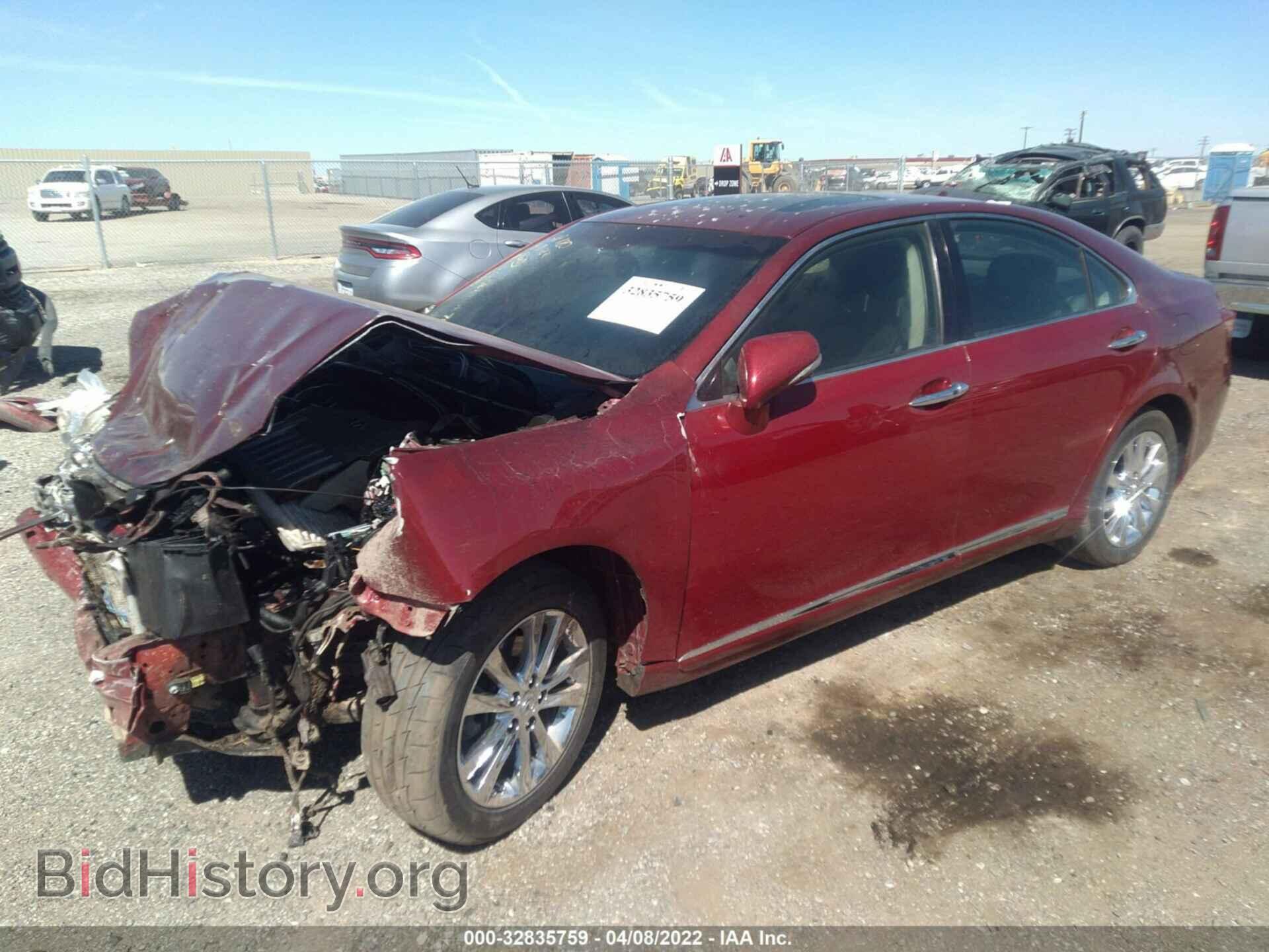 2011 LEXUS ES 350 - VIN: JTHBK1EG5B2465670 - Фото 2