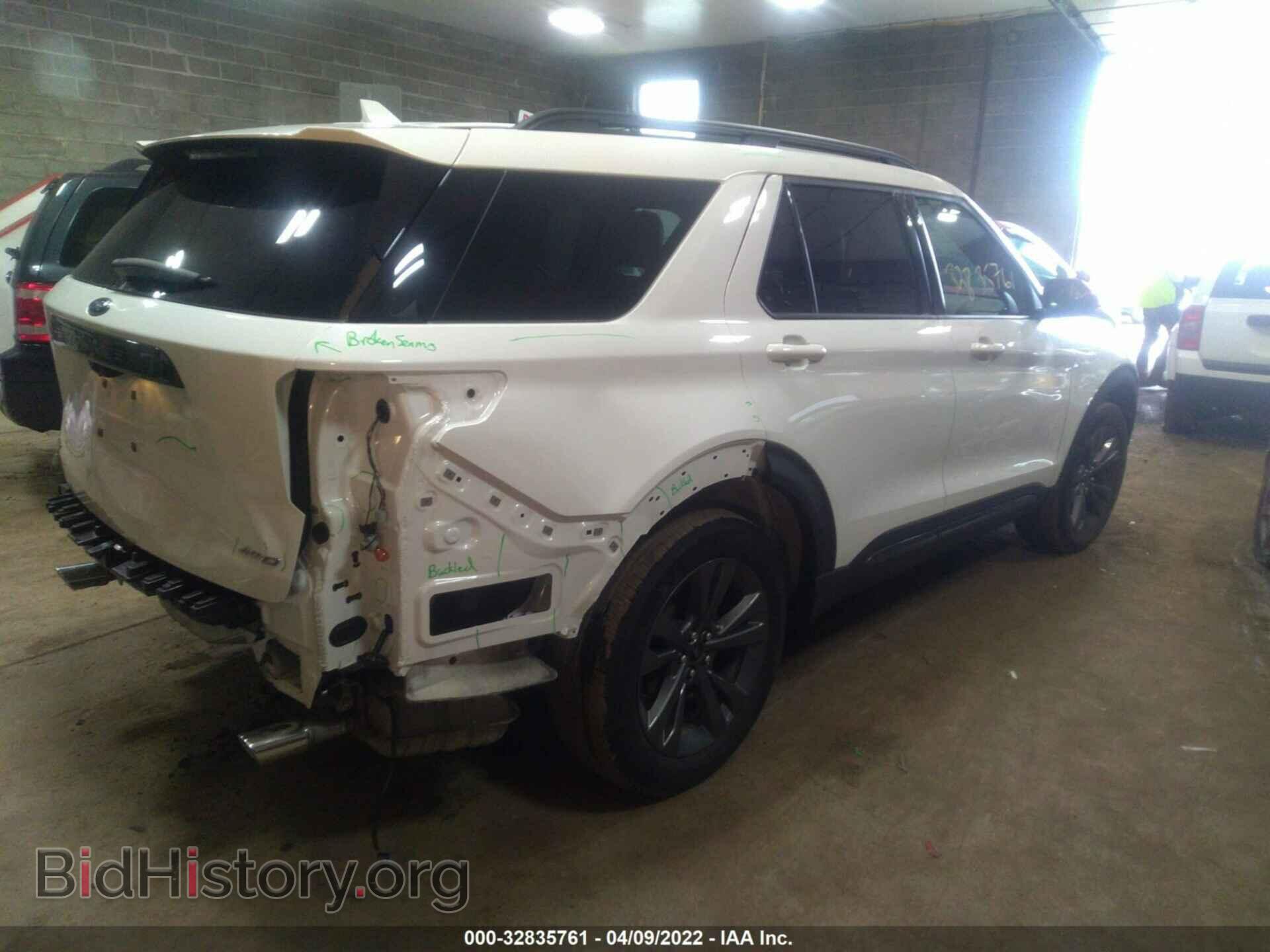 2021 FORD EXPLORER - VIN: 1FMSK8DH5MGA38690 - Фото 4