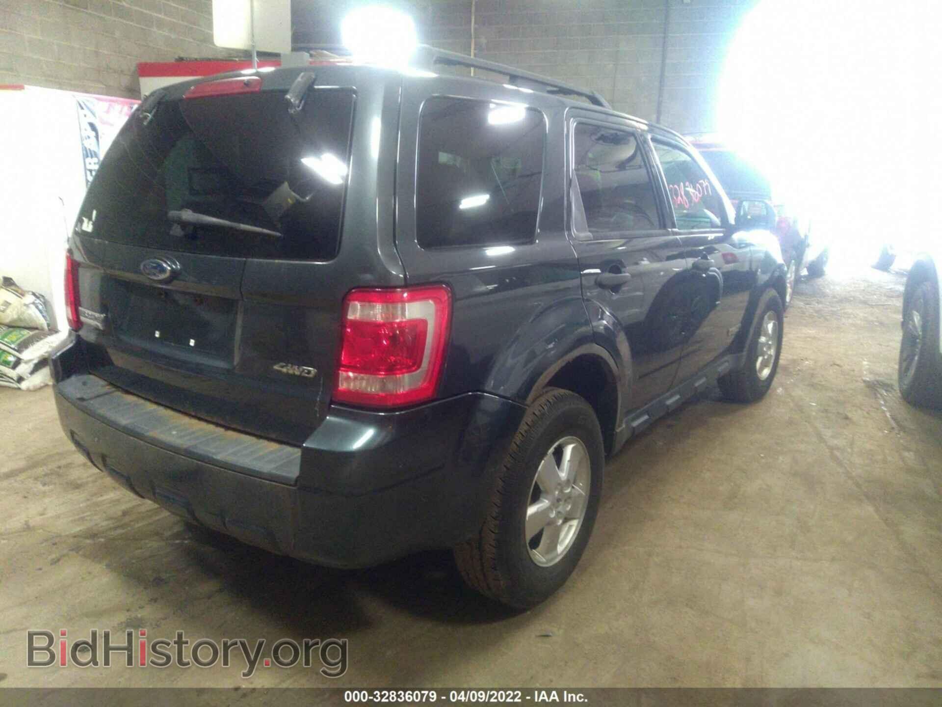 2008 FORD ESCAPE - VIN: 1FMCU93178KC69019 - Фото 4