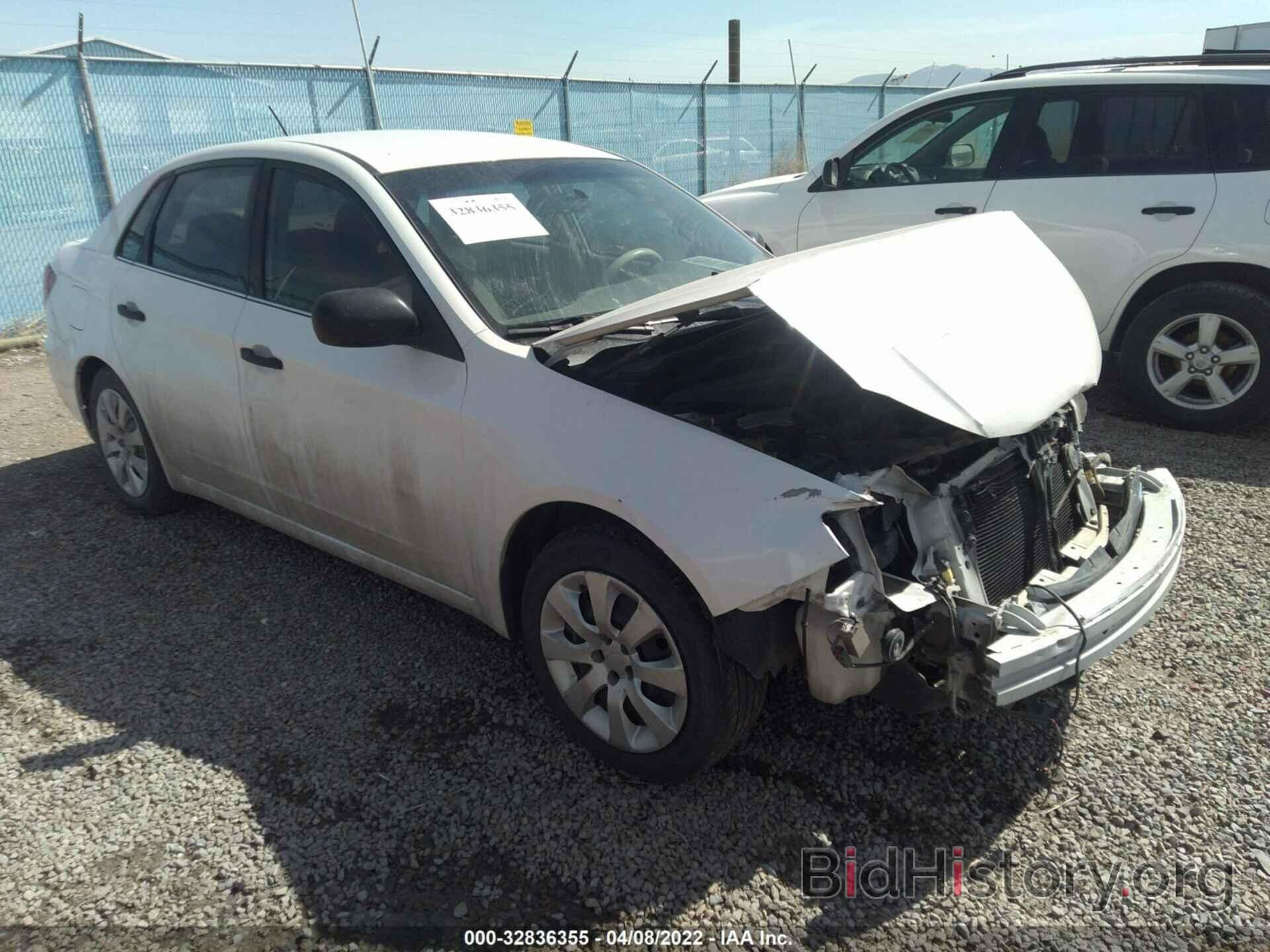 Photo JF1GE61678H516798 - SUBARU IMPREZA SEDAN 2008