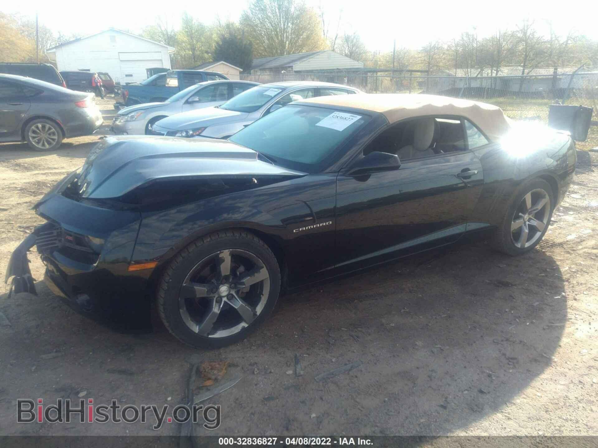 2012 CHEVROLET CAMARO - VIN: 2G1FC3D36C9113512 - Фото 2