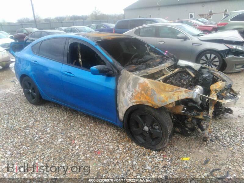 2016 Dodge DART SXT (VIN 1C3CDFBB4GD728897) — фото 1 из 13, IAAI, повреждение: полное выгорание