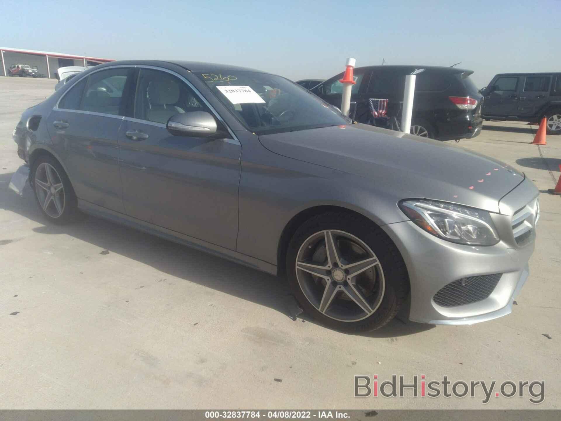 Photo 55SWF4KB1FU015260 - MERCEDES-BENZ C-CLASS 2015