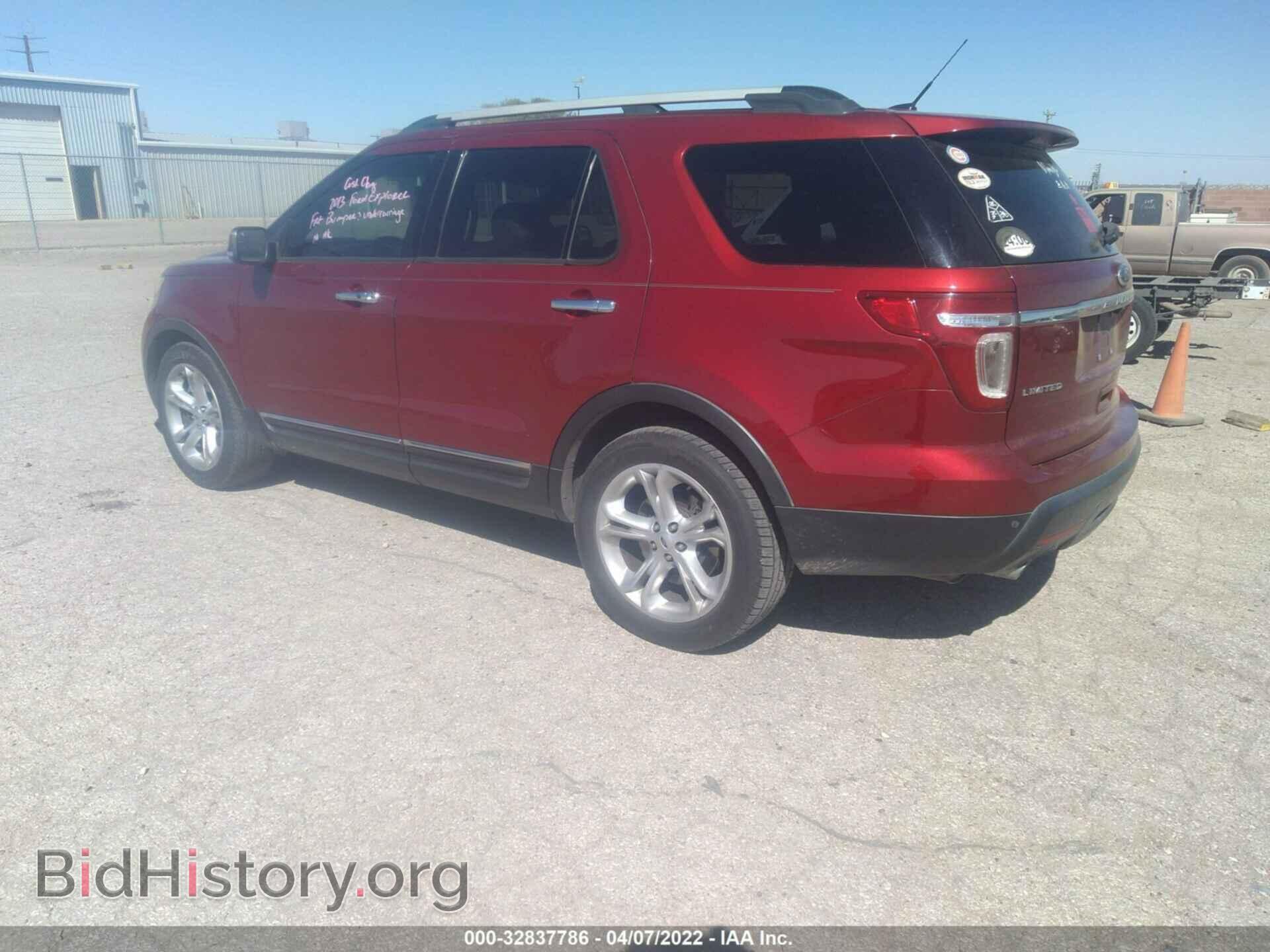 2013 FORD EXPLORER - VIN: 1FM5K7F87DGB83377 - Фото 3