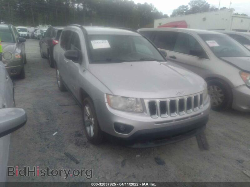 2011 Jeep COMPASS (VIN 1J4NF1FB3BD135546) — photo 1 of 11, IAAI, damage: front end