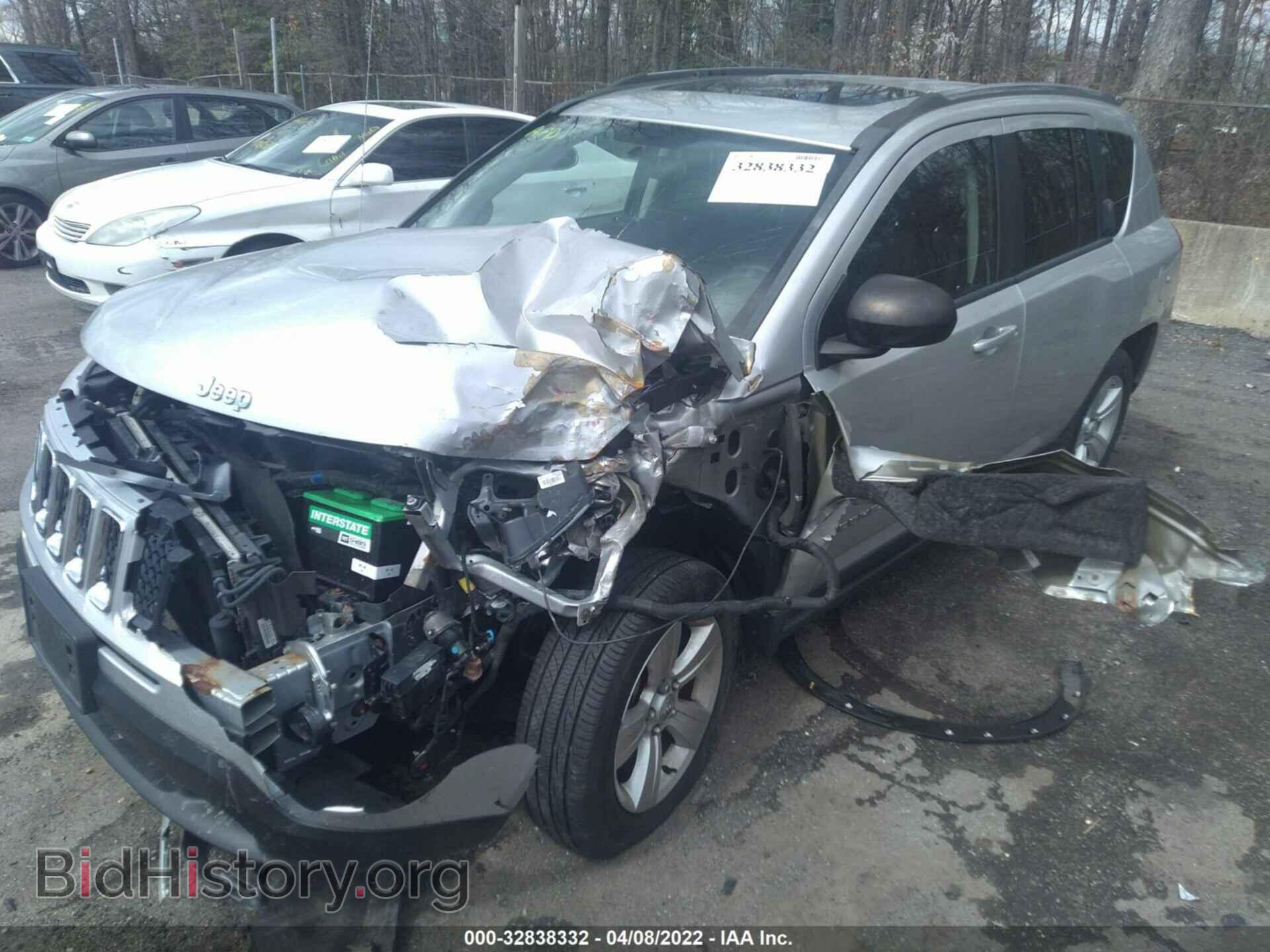 2012 JEEP COMPASS - VIN: 1C4NJCEB1CD660950 - Фото 2