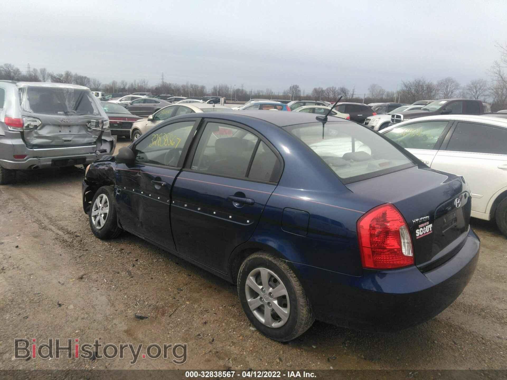 2008 HYUNDAI ACCENT - VIN: KMHCN46C08U267016 - Фото 3