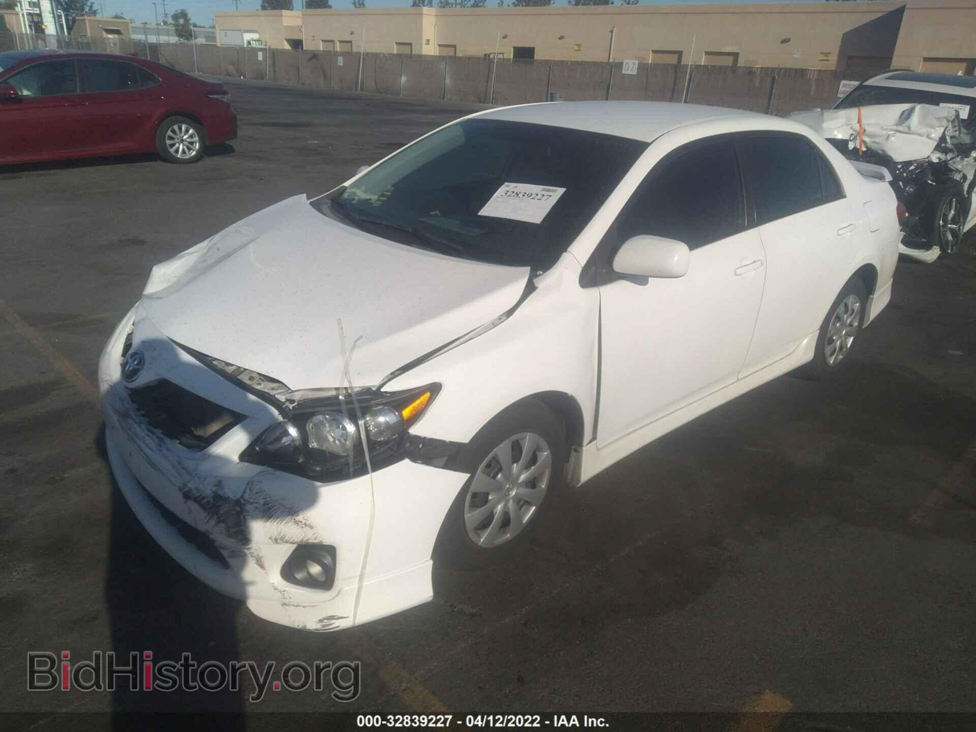 2011 TOYOTA COROLLA - VIN: 2T1BU4EE7BC698088 - Фото 2