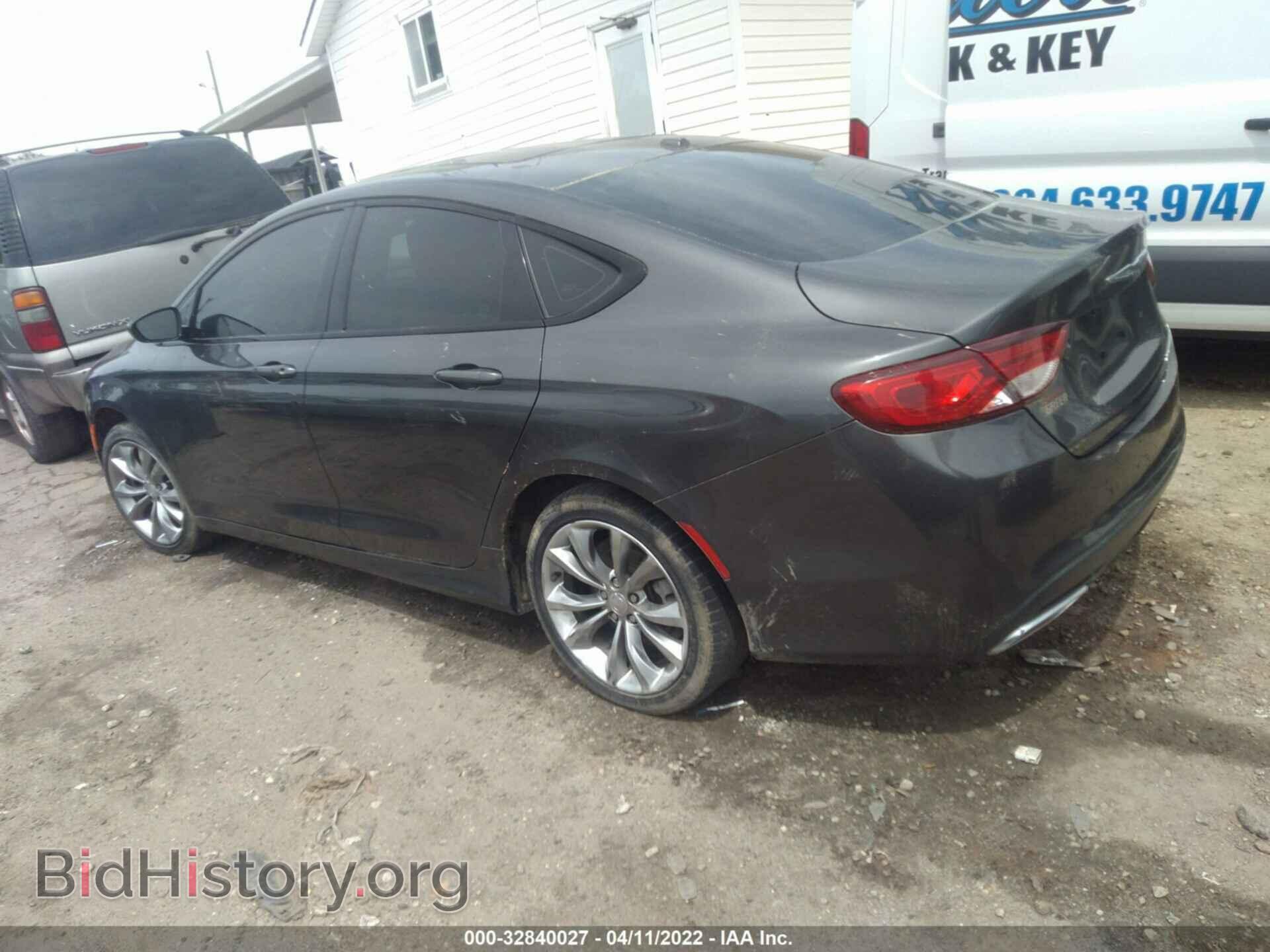 2015 CHRYSLER 200 - VIN: 1C3CCCBG5FN527841 - Фото 3