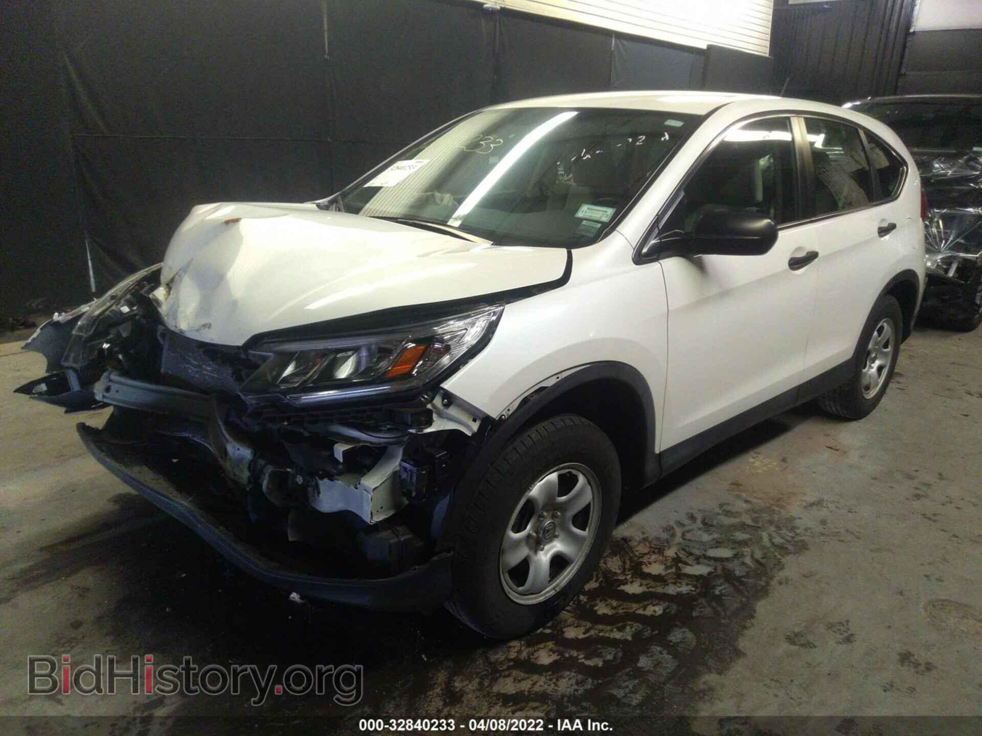2016 HONDA CR-V - VIN: 5J6RM4H38GL120908 - Фото 2