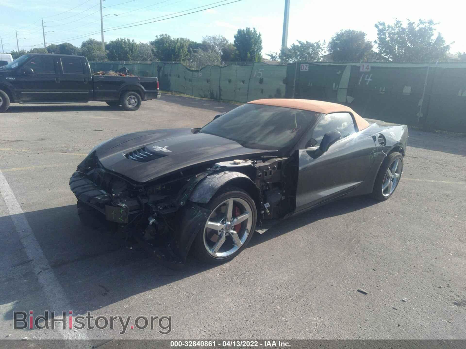 2014 CHEVROLET CORVETTE STINGRAY - VIN: 1G1YD3D75E5115180 - Photo 2